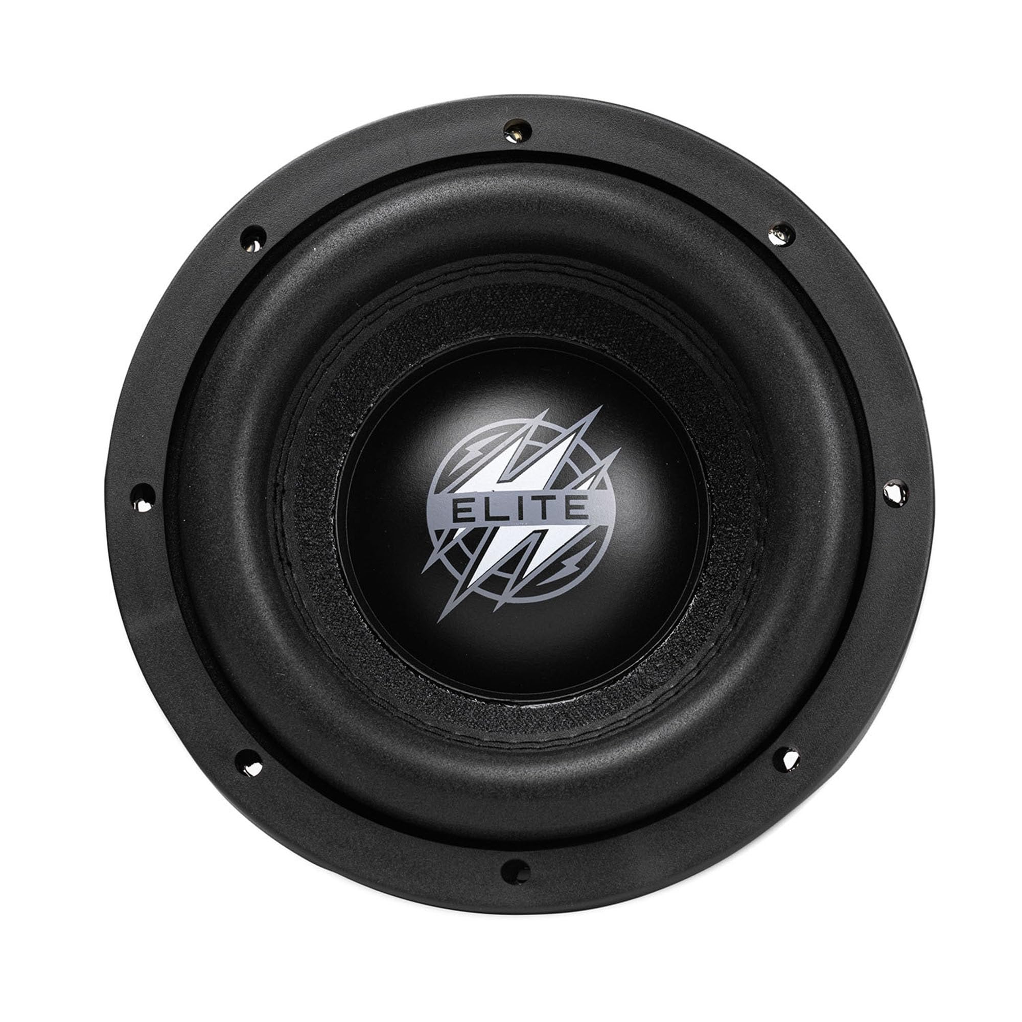 8 Inch Hifonics Elite Car Mount Subwoofer with Dual 4 Ohm Voice Coil Speaker 1200 Watt Peak Power Mobile Amplifier System, Black