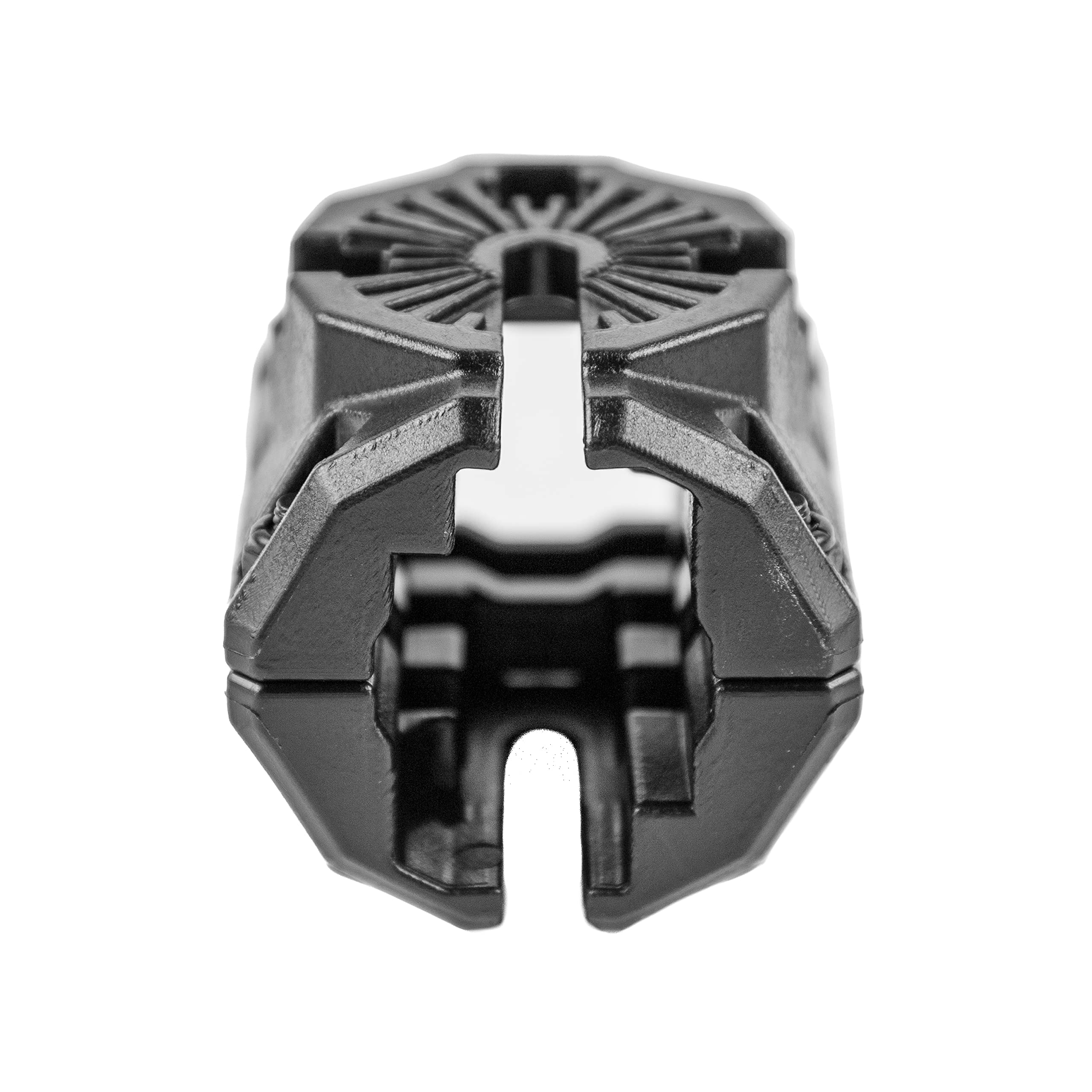 MightyMount Duo Rail Adapter, YakAttack Black - Single Pack, Compatible with Hobie H-Rail (MMBC-1003) | Kayak Fishing Accessories