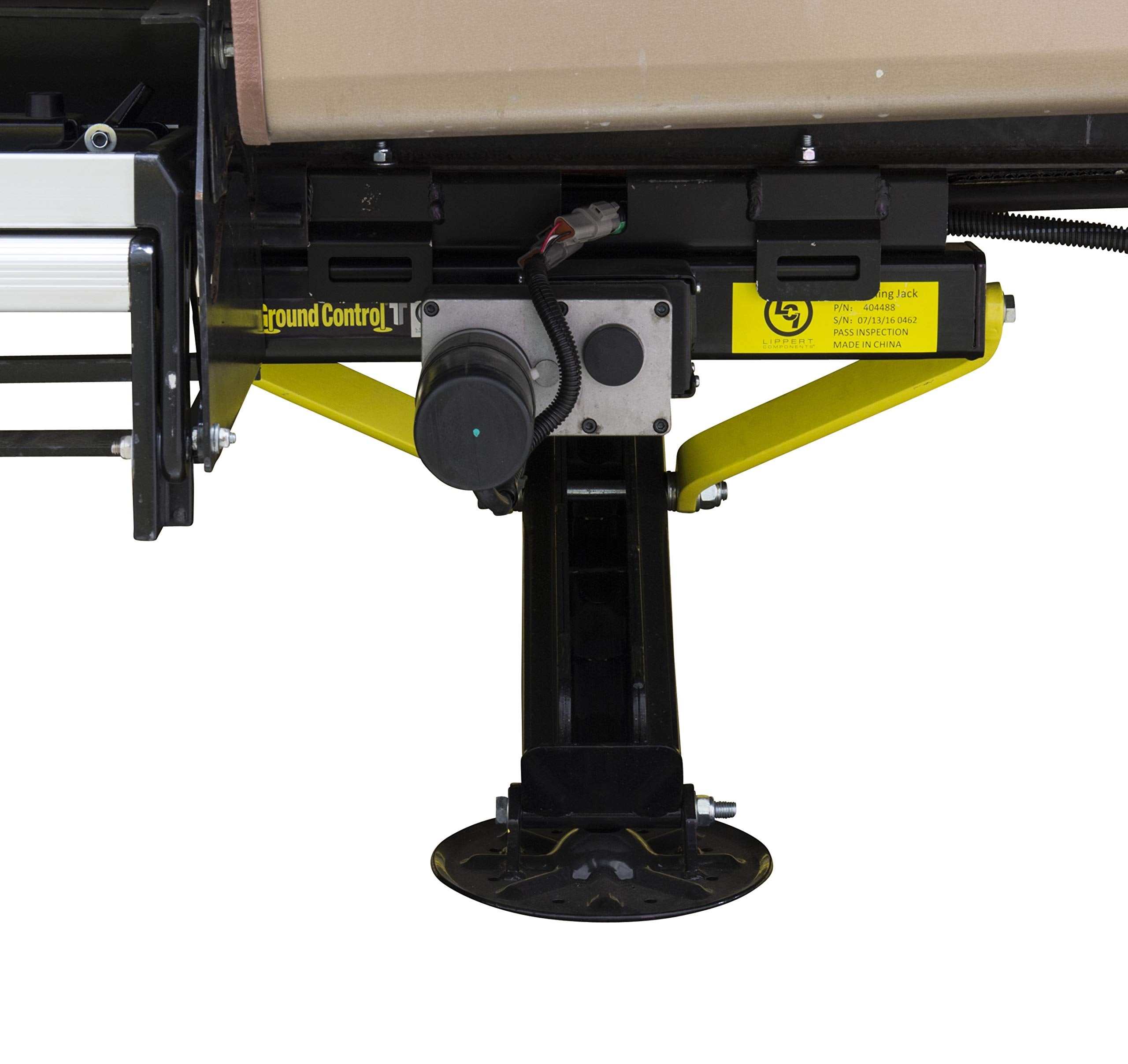 Ground Control TT Lippert 5-Point Automatic RV Travel Trailer Leveling System with Touchpad Controller, 10,000-lb. GVWR - 672136