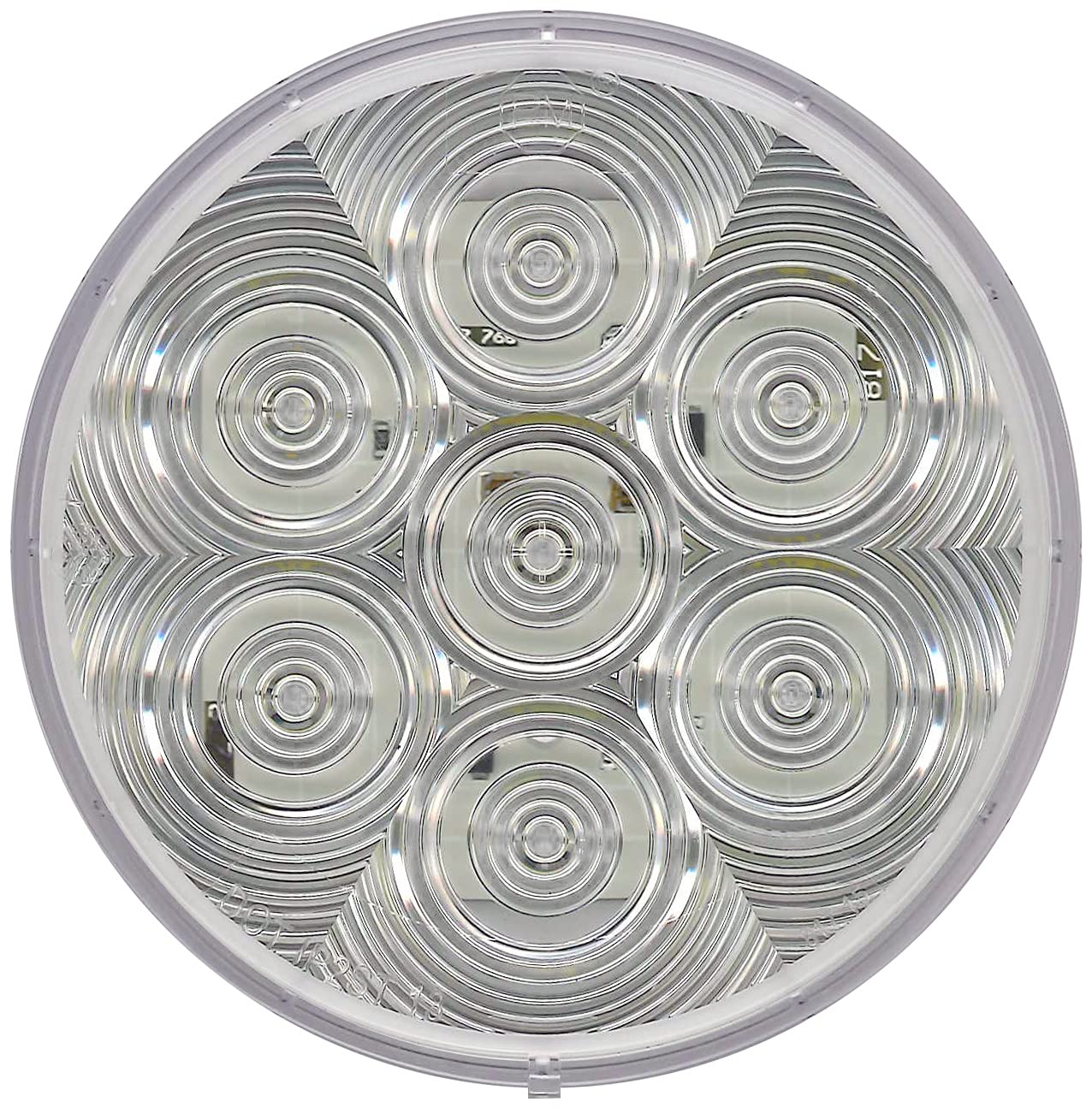 826C-7 Peterson LED Back-Up Light Round Grommet Mount, 4"