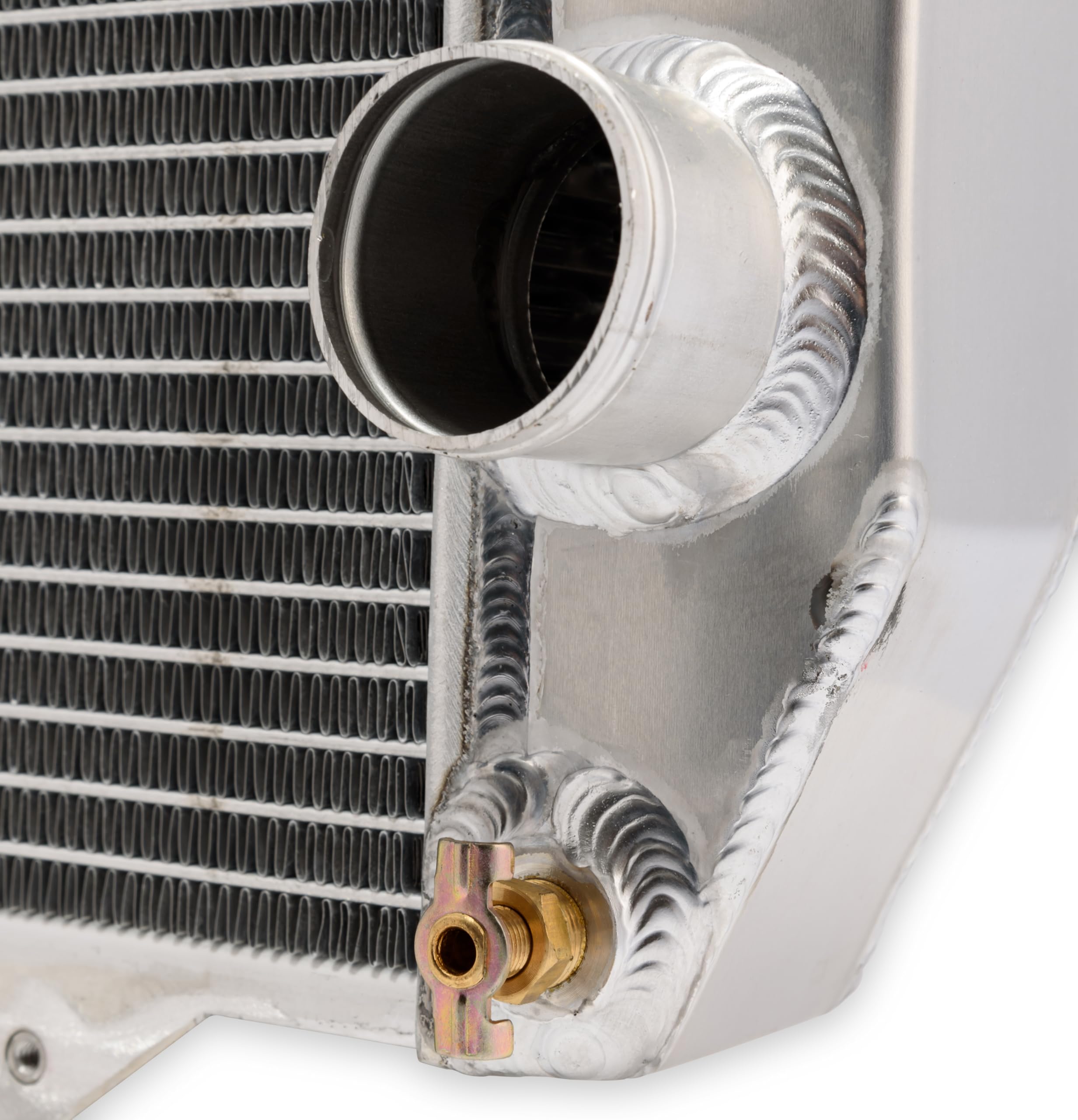 X-Large Scott Drake (8005-AL) 2 Row Core Heavy Duty Aluminum Radiator for Ford Bronco