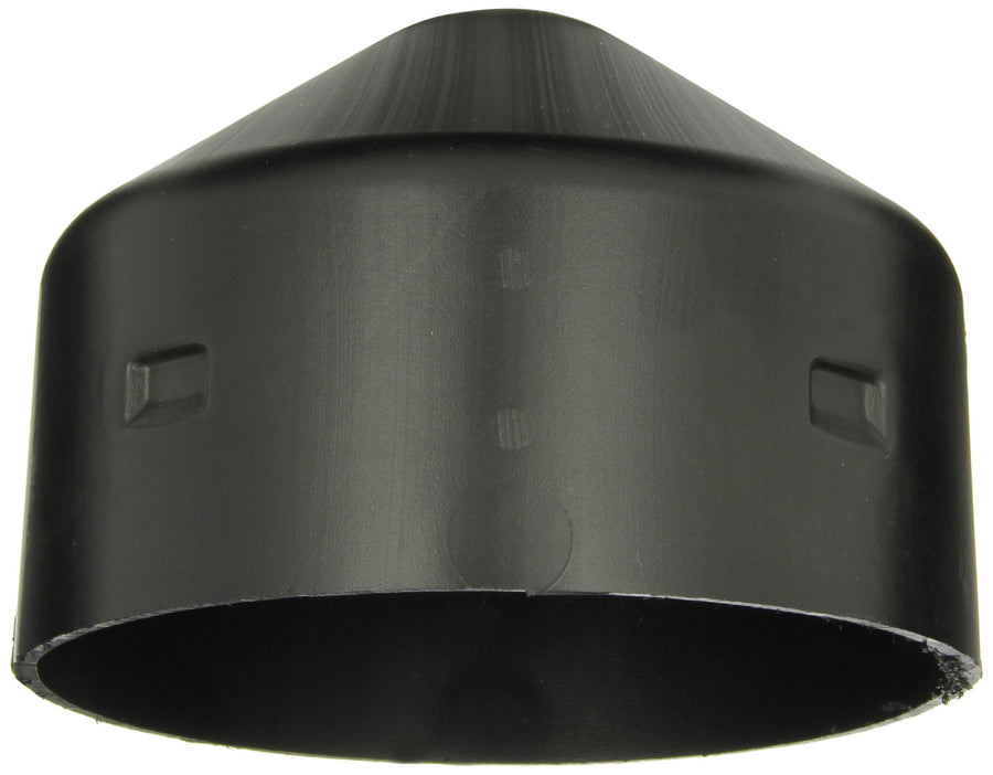 Bollard Post Cap Eagle 1758, Round, 5" Size, 5-27/32" Diameter, Black