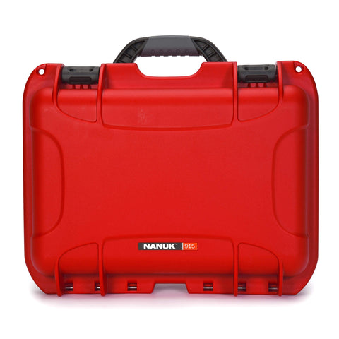 Waterproof Hard Case Nanuk 915 with Foam Insert for DJI Mavic Air 2 - Red