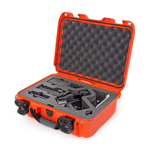 Nanuk Waterproof Hard Case 920 with Custom Foam Insert for DJI Ronin-S 3 Mini - Orange