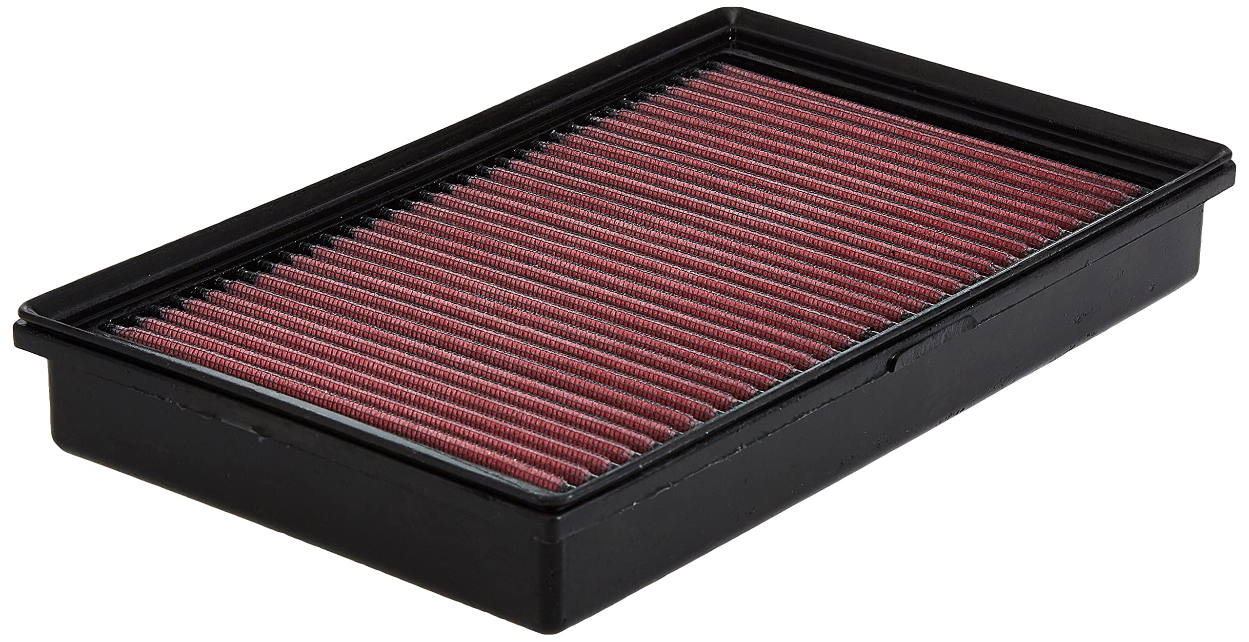 K&N Original High-Flow Lifetime Engine Air Filter: Increase Power: Premium, Washable: Compatible with 2016-2019 Nissan, Titan XD, 33-5048