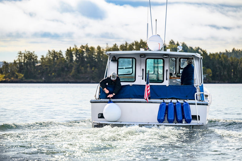 NF-5 Polyform Boat Fender - White