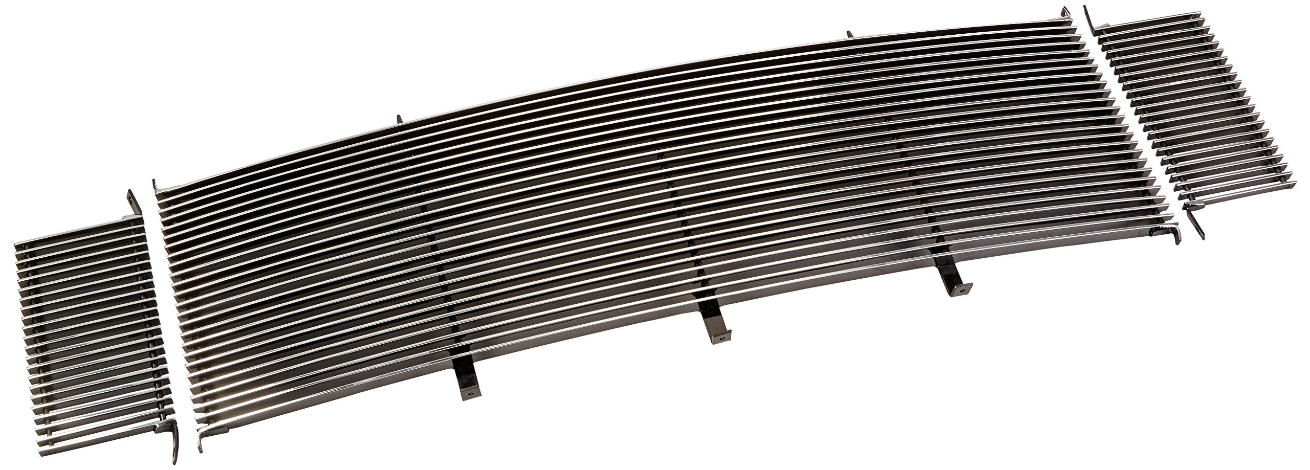 Polished Compatible with Ford (2000-2004) Excursion Billet Grille, 3 Pc, Insert - PN #20585