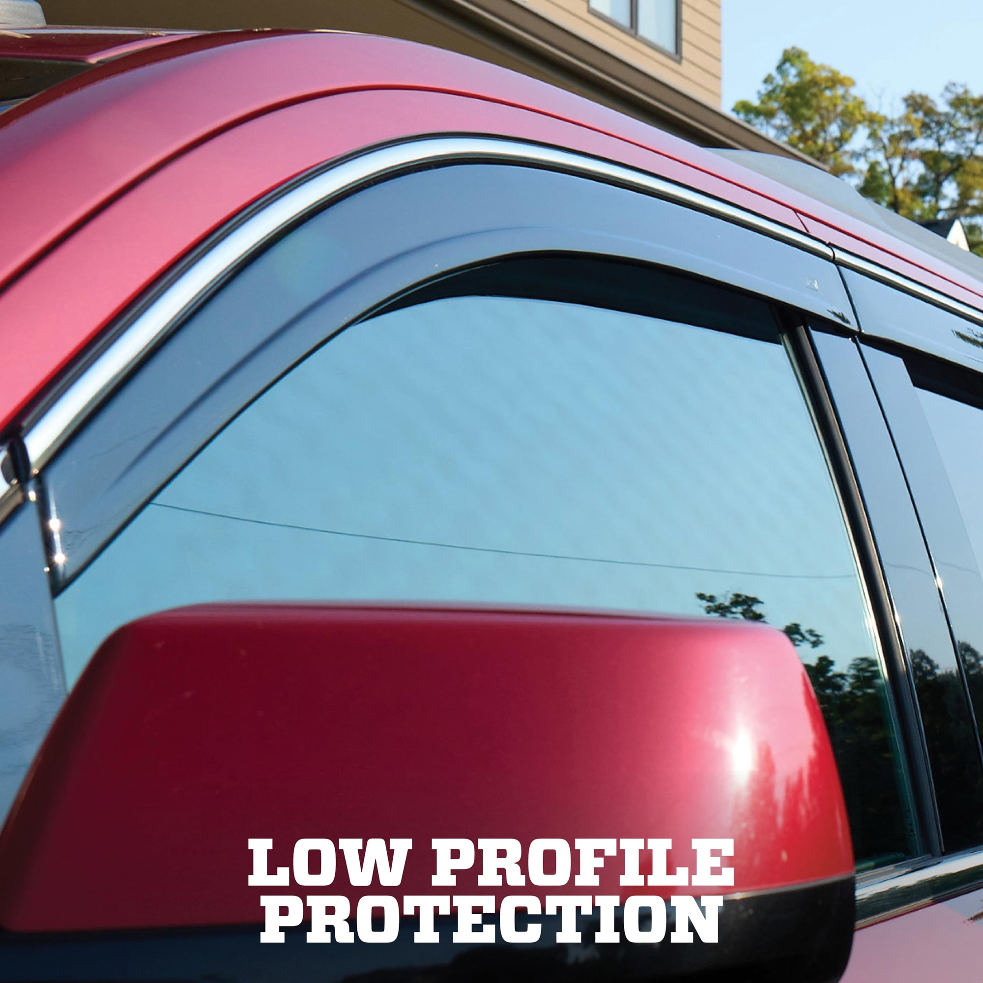 Husky Liners Ventvisor Low Profile Rain Guards | Fits 2024-2026 Chevrolet Equinox EV | Front & Rear, Smoke, 4-pcs. | 2854132