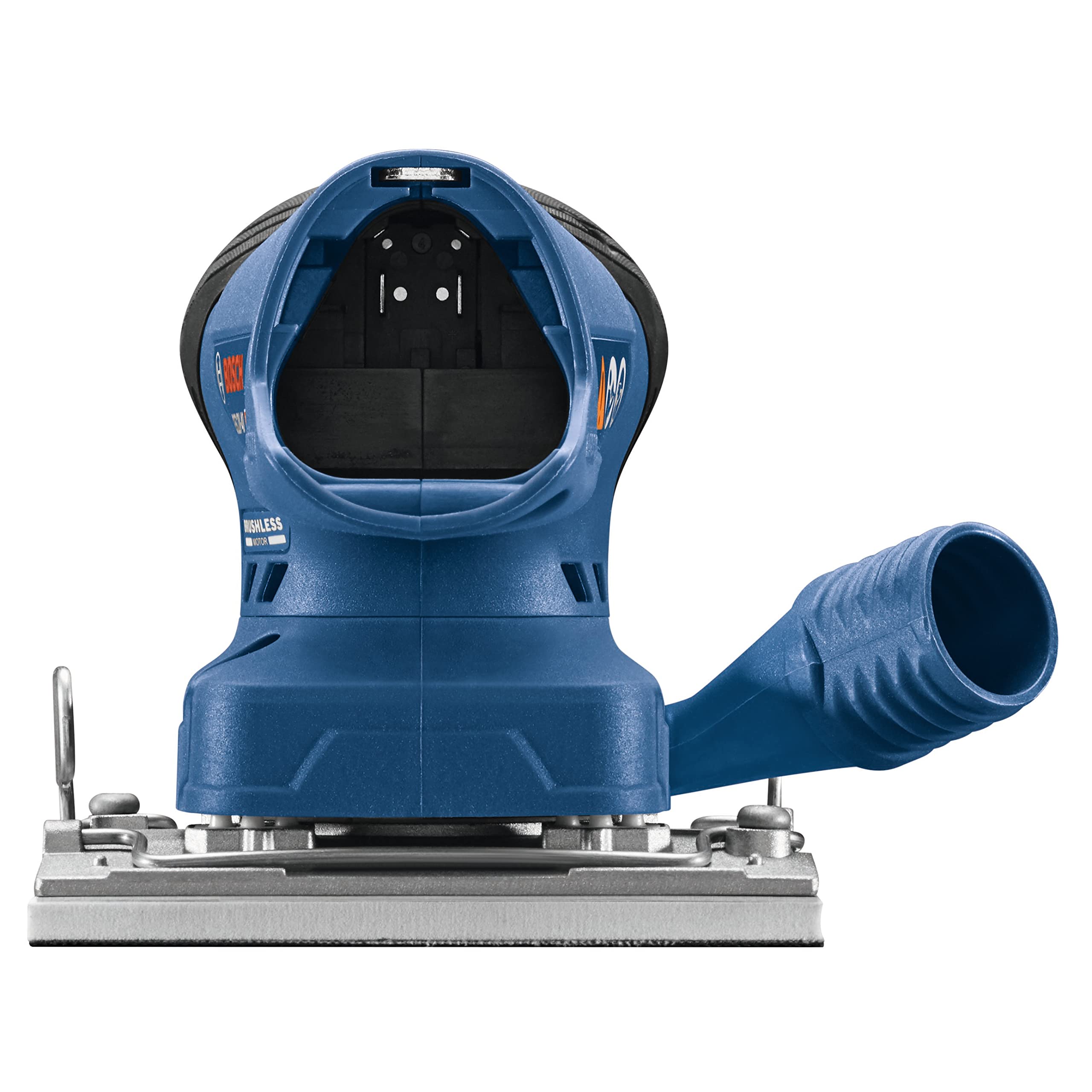 12V Max BOSCH GSS12V-40N Brushless Orbital Finishing Sander With Dust Bag, 1/4 and 1/3 Sheet (Bare Tool)