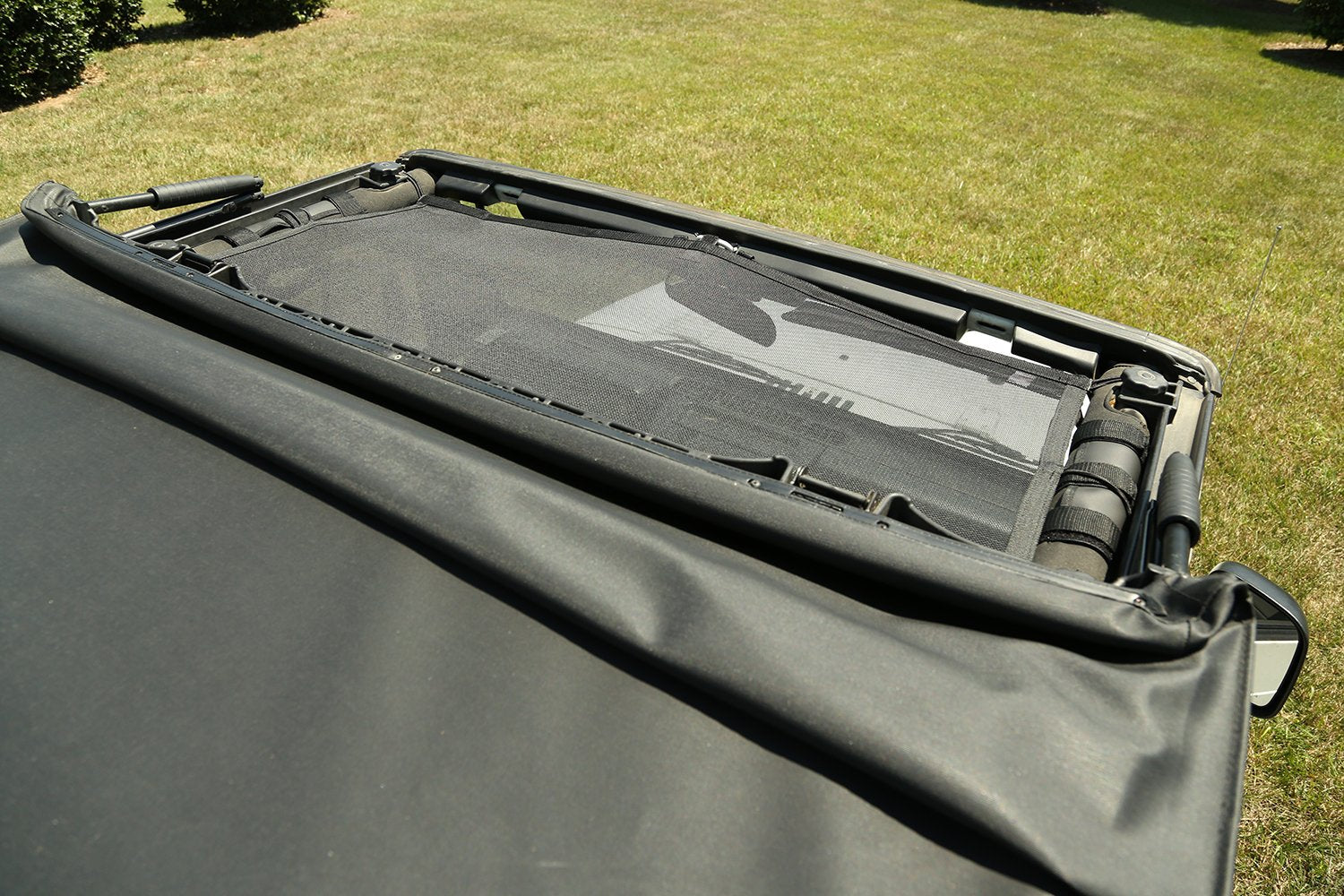 Eclipse Sun Shade Rugged Ridge 13579.09, Full Cover; 04-06 Jeep Wrangler Unlimited LJ