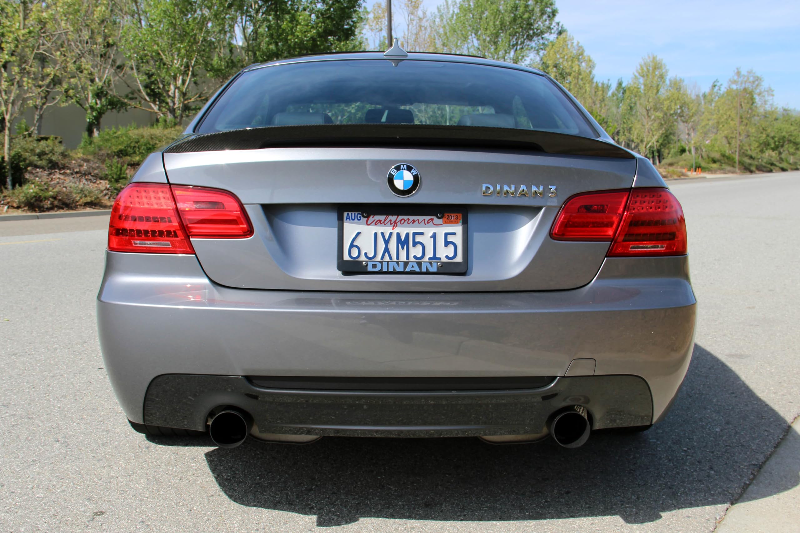 Dinan Free Flow D660-0011-BLK Axle-Back Exhaust - Compatible with 2007-2013 BMW 335i/335is/335xi