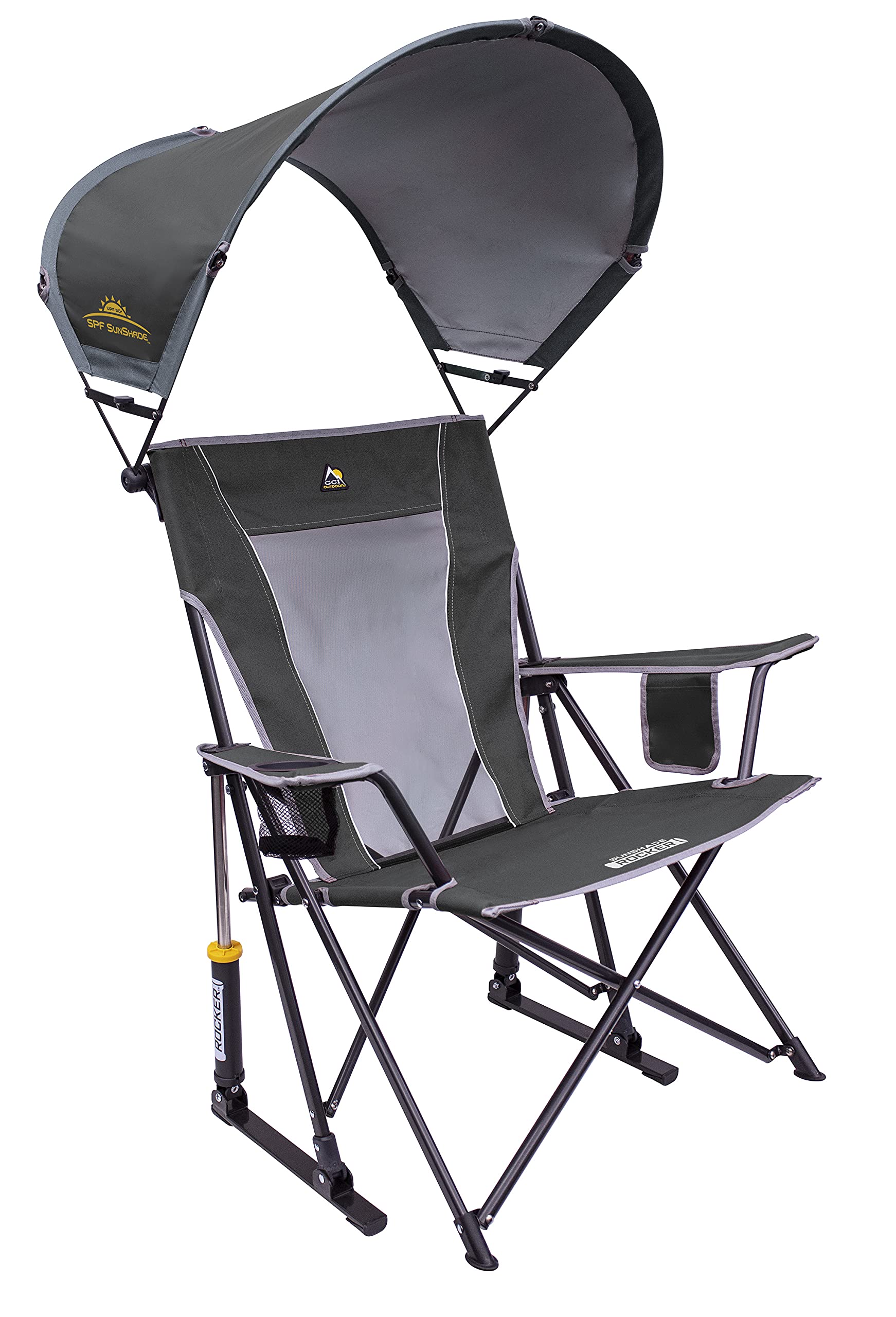 GCI Outdoor Rocking Chair Sunshade with Canopy Outdoor