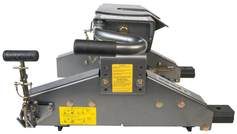 Husky 31690 Wrap Around Jaw 5th Wheel Hitch with Glider, 26K-W 26,000 lb Capacity