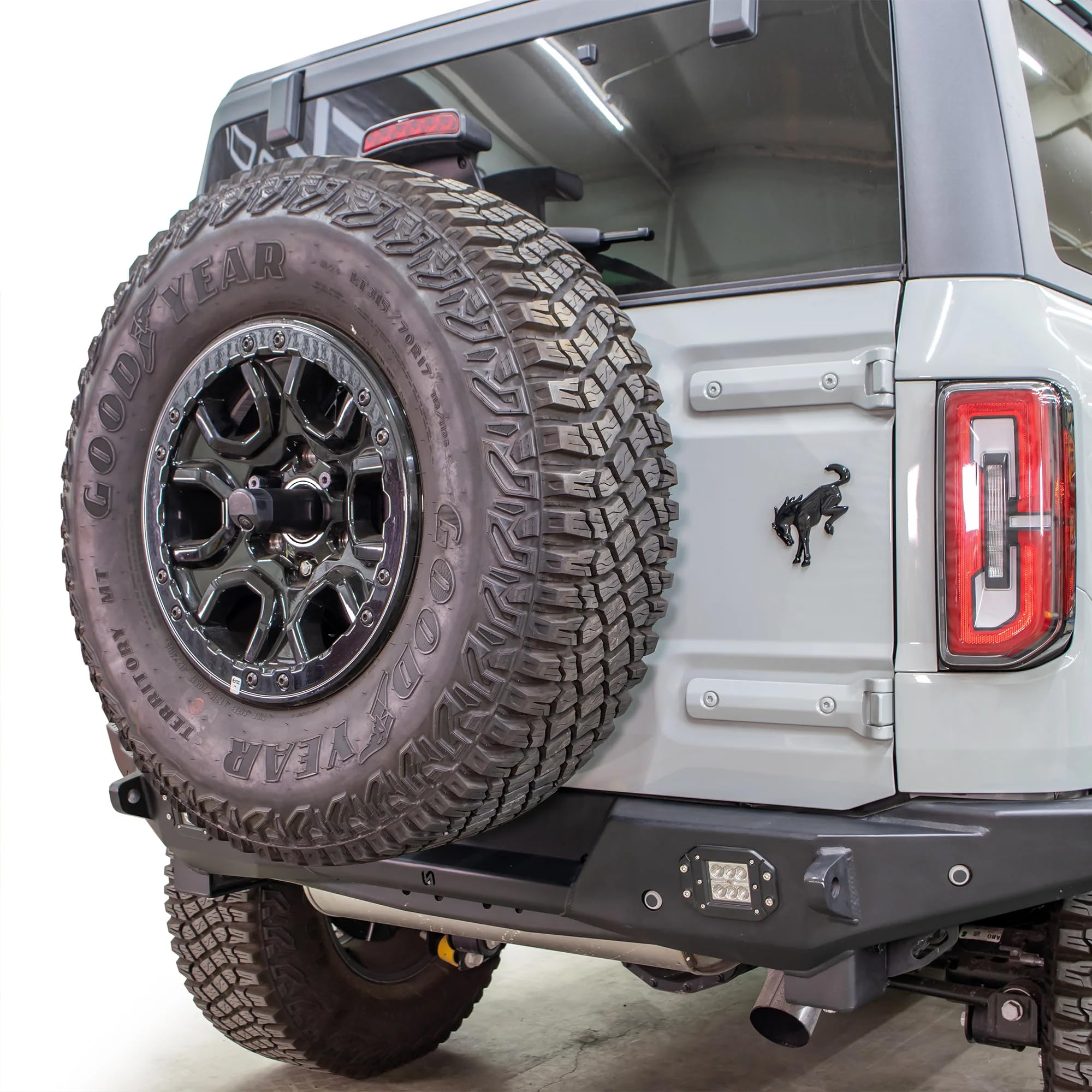 2021+ Ford Bronco Tire Carrier Relocation Kit Turn Offroad