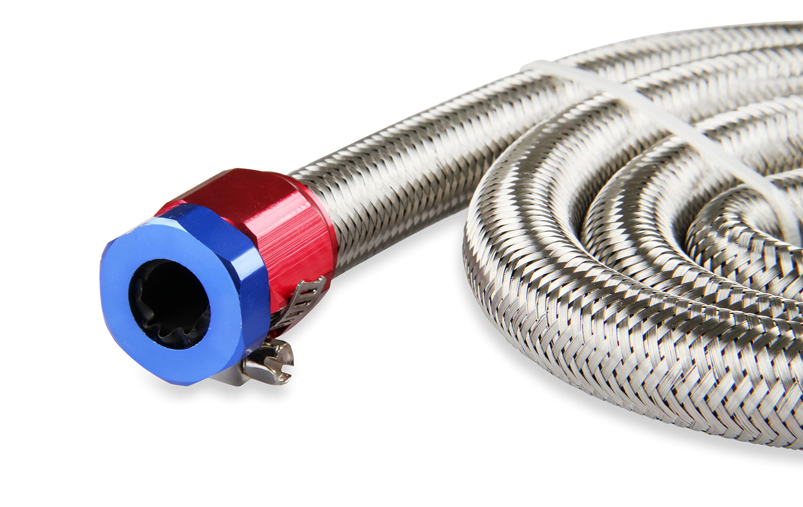 Universal Mr. Gasket 1526 Steel Braided Fuel Line