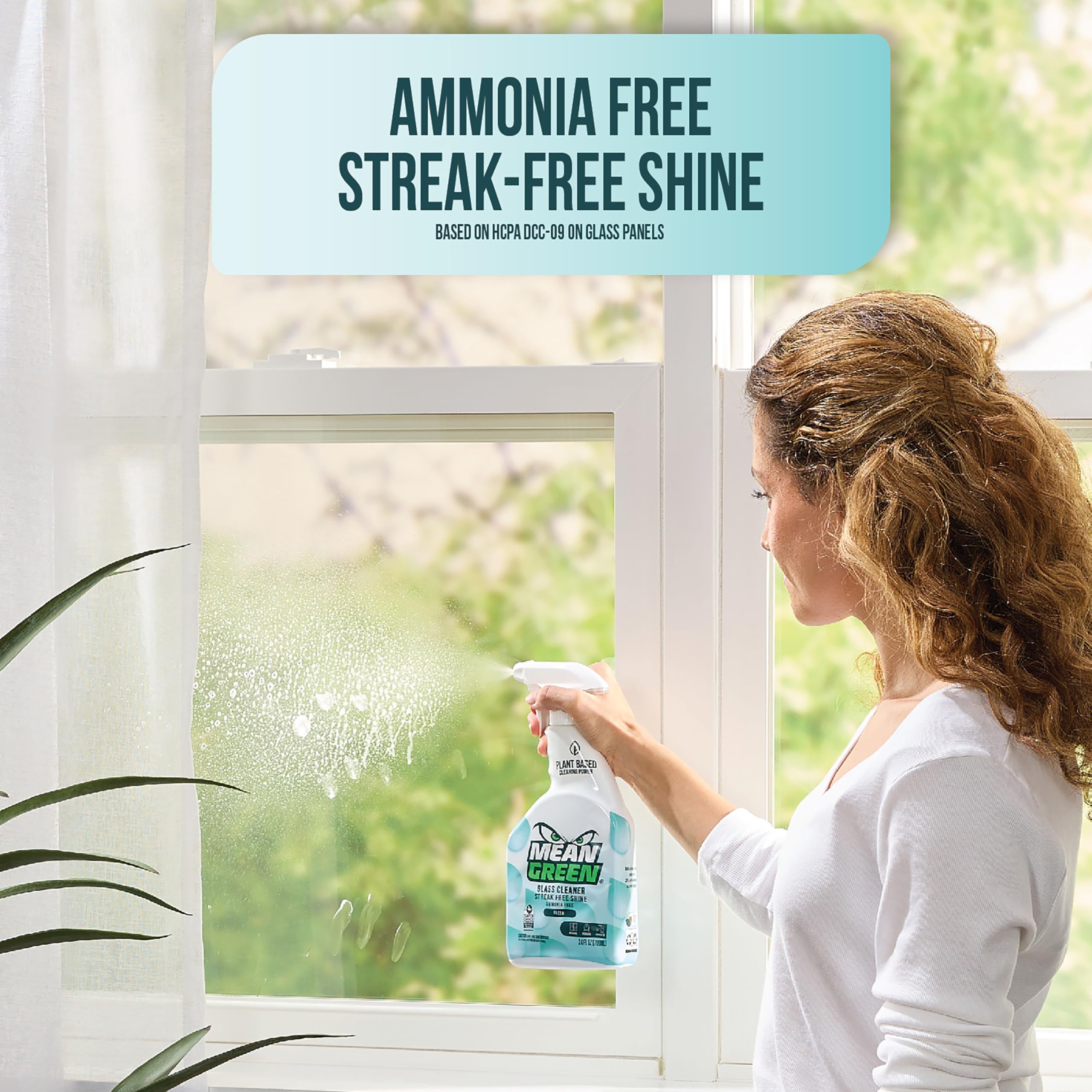 Mean Green Ready-to-Use Non-Concentrated Glass Cleaner, Fresh Scent, 24 Ounce