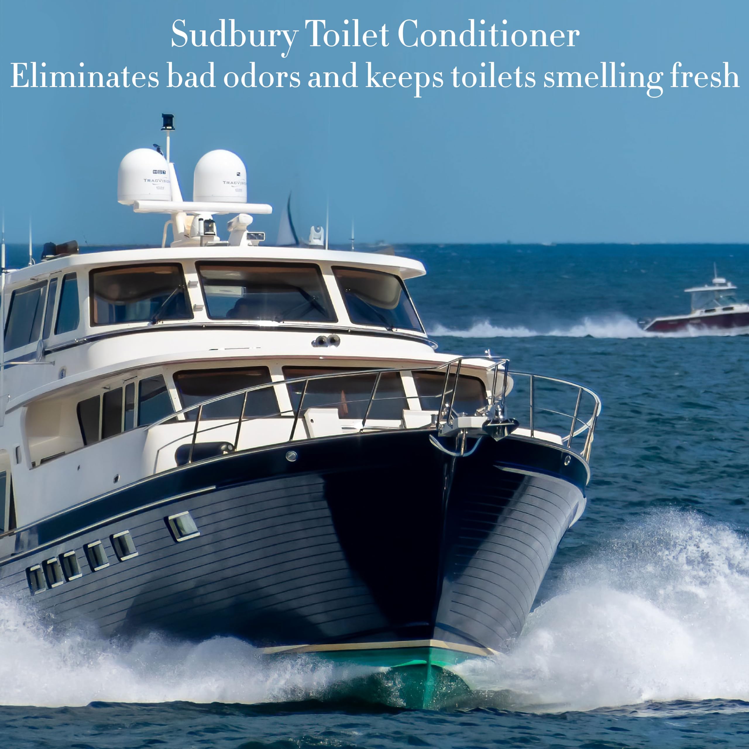 Toilet Cleaner Sudbury, Odor Eliminator for Marine Toilets, Essential Boat Accessories and Boat Cleaning Supplies, 32 oz.