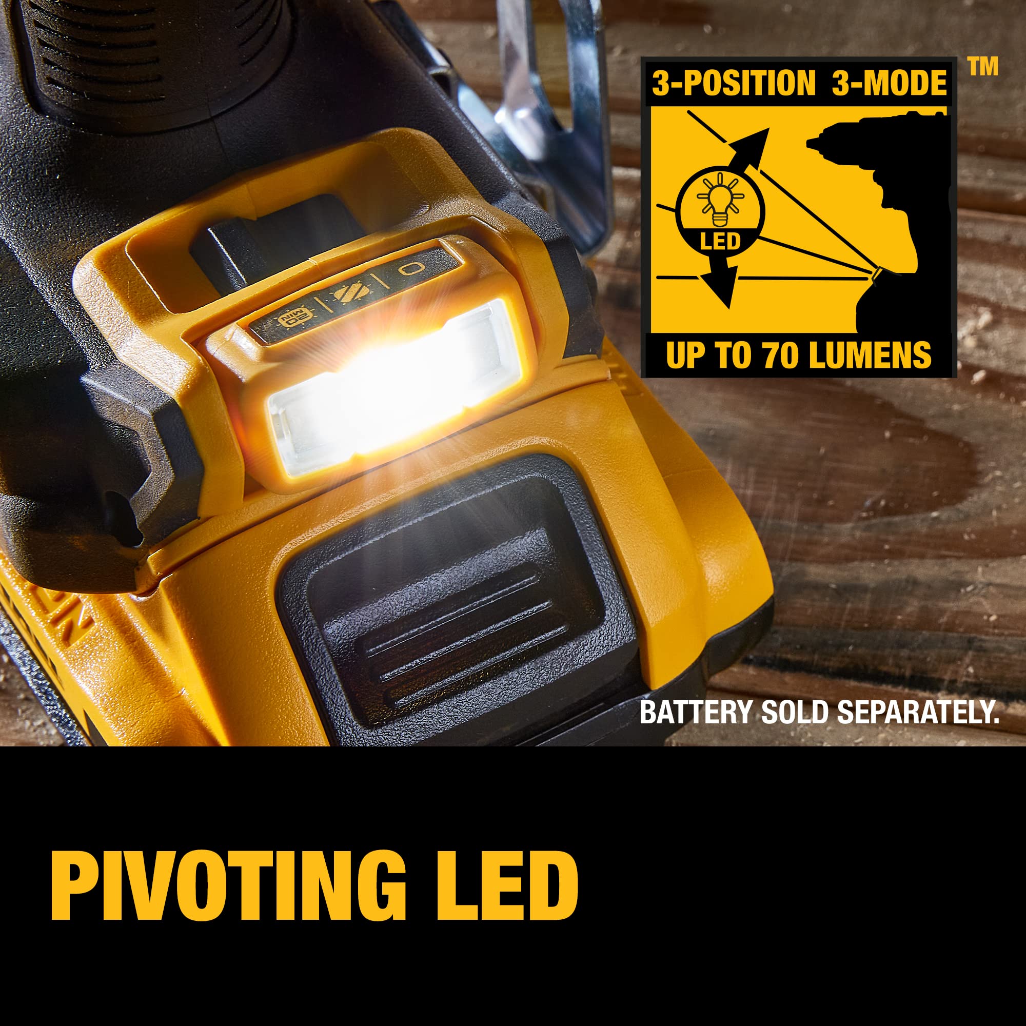 20V MAX XR DEWALT Cordless Drill/Driver, 1/2-in, Bare Tool Only (DCD800B)