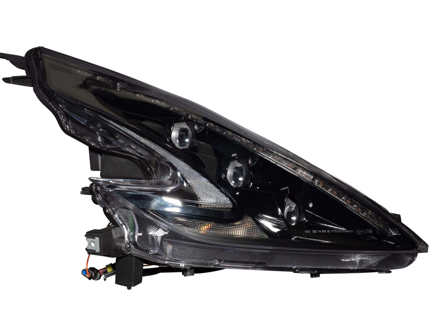 Morimoto LED XB Headlight (LHD), Fits 2008-2020 Nissan 370Z, Plug and Play Housing Upgrade, DOT Approved LED Assembly with Switchback Sequential Turn Signals & UV Coated Lens (1x LF474-ASM)