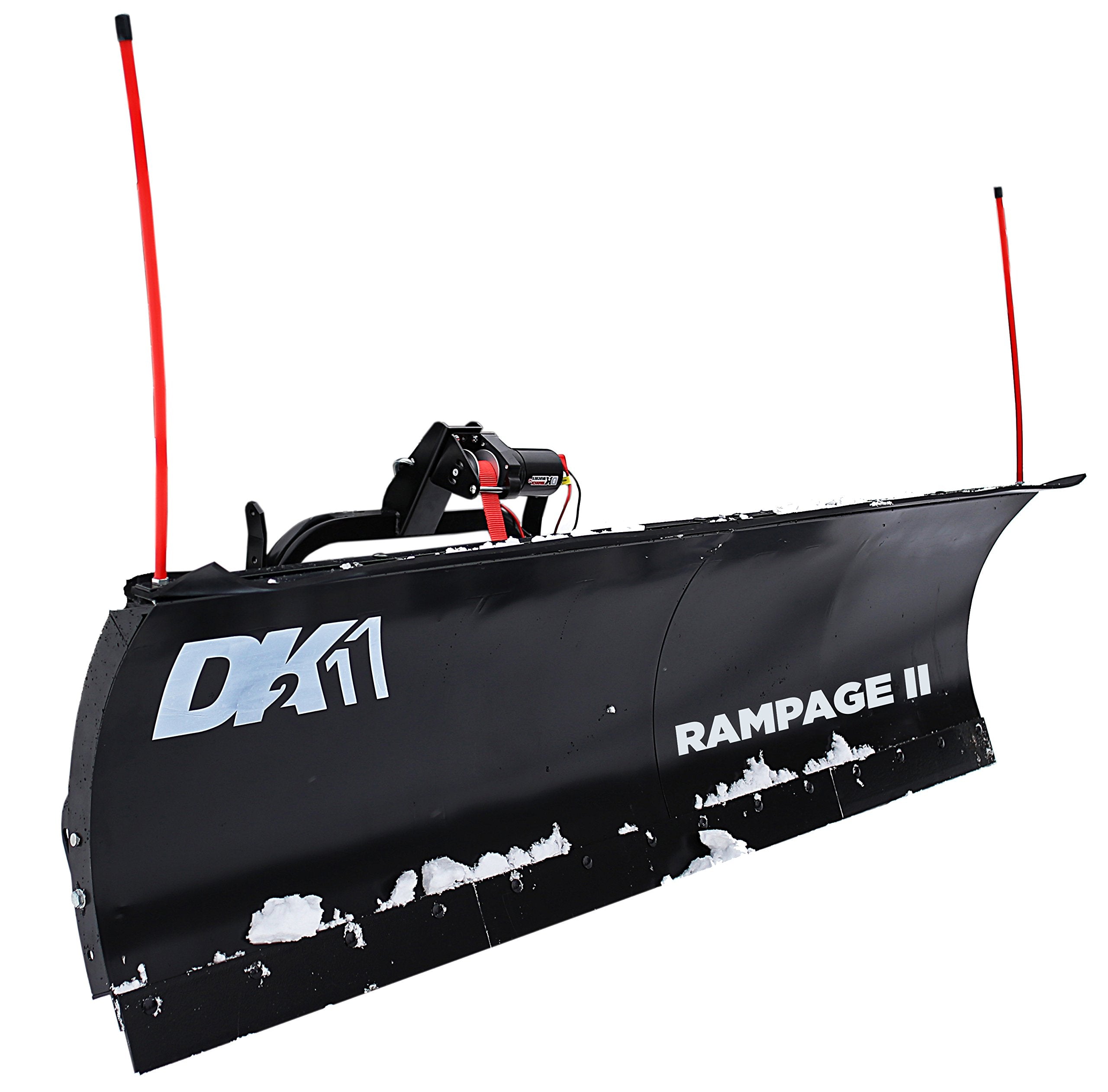 Rampage II DK2 82-Inch x 19-Inch Custom-Mounted Winch-Driven Snowplow Kit