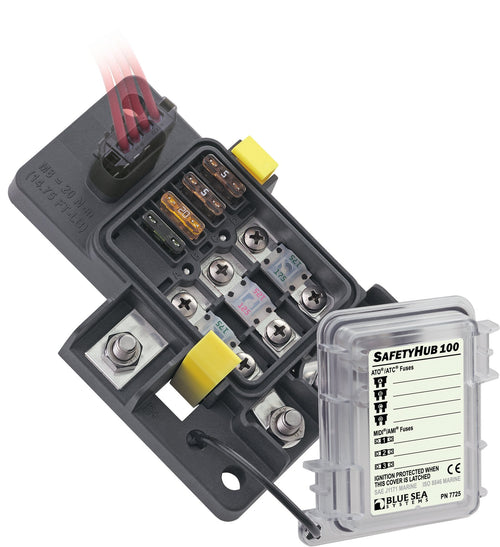 Safety HUB Blue Sea Systems 7725 Fuse Block 100 RBS