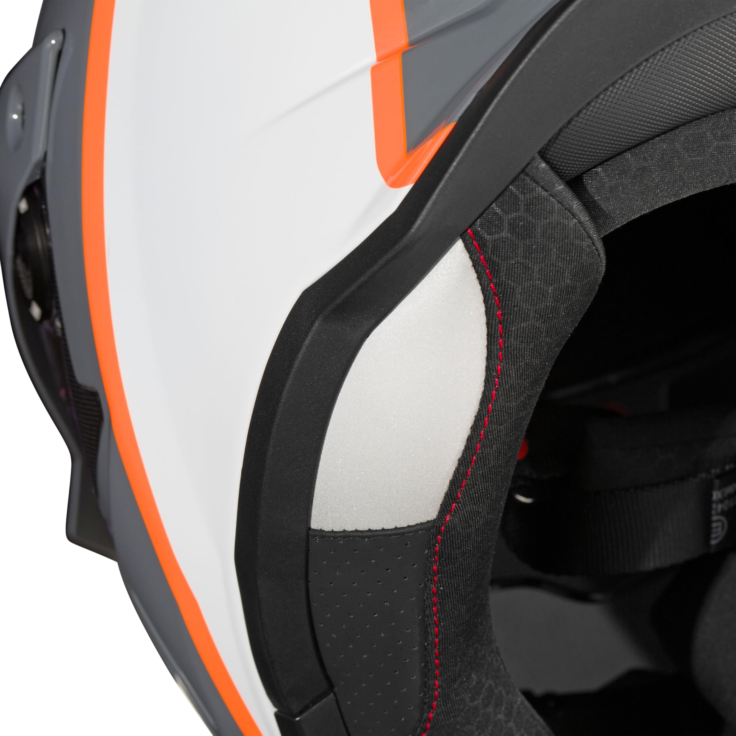 Simpson Bandit Xcursion Motorcycle Helmet - BC Orange - Small | Off Road Dirt Bike UTV Motocross ATV | Full Face | Removable Peak | Clear Pinlock Anti-Fog Visor Shield | DOT ECE Certified (XBBAOWSM)