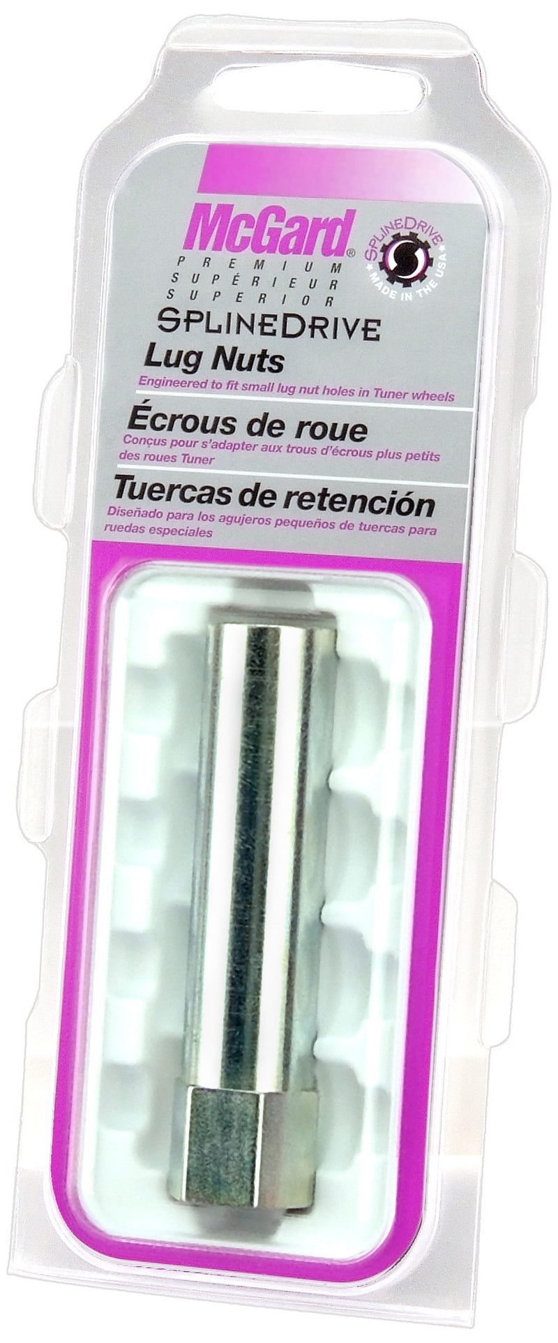 SplineDrive MCGARD Installation Tool - 13/16" Hex Size, Silver