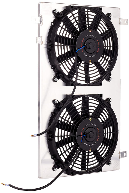 Mishimoto Performance Aluminum Fan Shroud Fits Toyota Supra MMFS-SUP-86 1986-1992 Silver