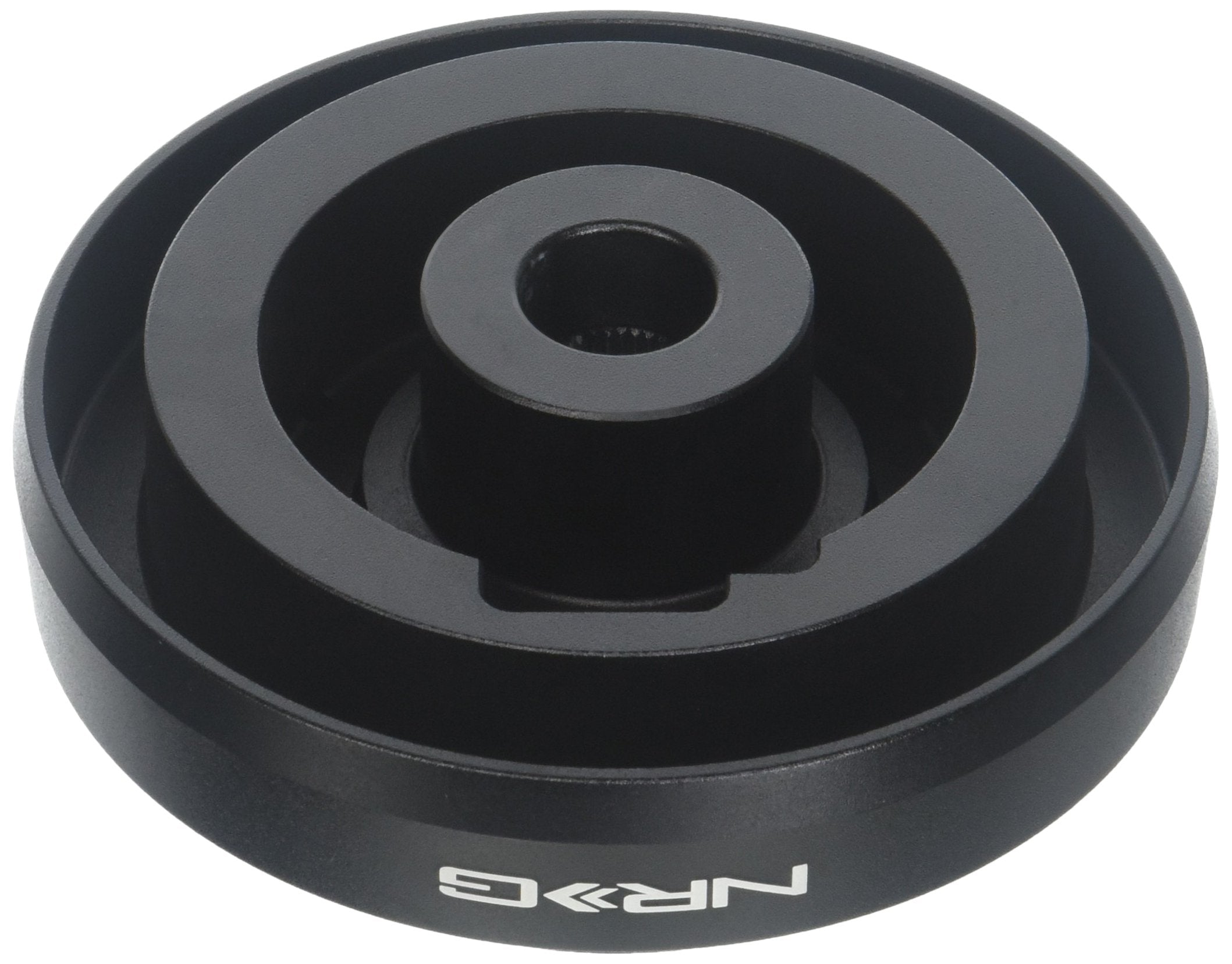 NRG Innovations Steering Wheel NRG-SRK-SSH Quick Release Short Hub Adapter, 6x70mm Bolt Pattern, Retain Horn & Turn Signals, Black Body, Compatible With 2015+ Polaris Slingshot