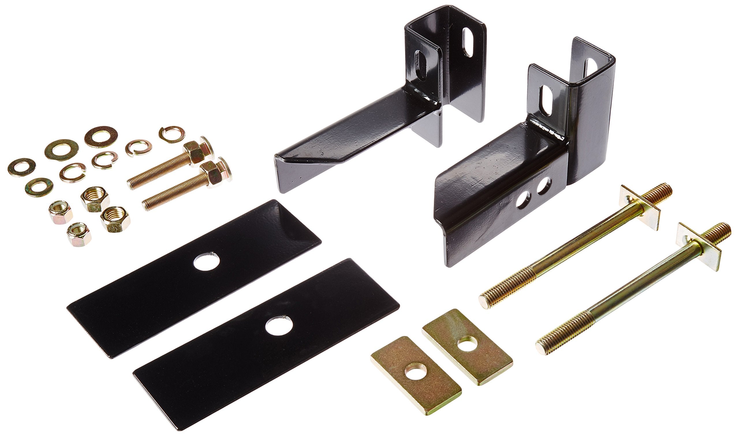 BACKRACK RealTruck Hardware Kit for use w/Standard Bed, Black, No Drill | 30103 | Fits 1968-1986 Chevrolet C10/C20/C30; 1968-1978 GMC C15/C25/C35; 1979-1998 Chevrolet/GMC C1500/C2500/C3500