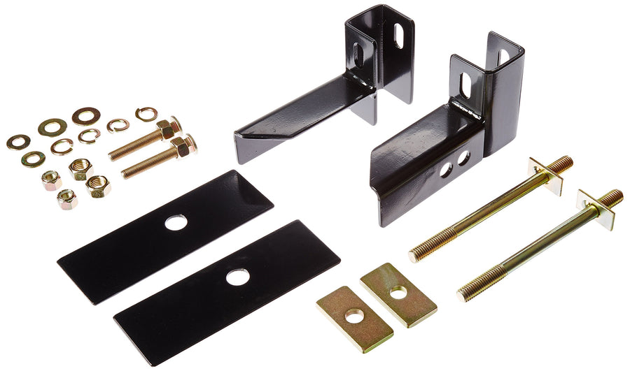 BACKRACK RealTruck Hardware Kit for use w/Standard Bed, Black, No Drill | 30103 | Fits 1968-1986 Chevrolet C10/C20/C30; 1968-1978 GMC C15/C25/C35; 1979-1998 Chevrolet/GMC C1500/C2500/C3500