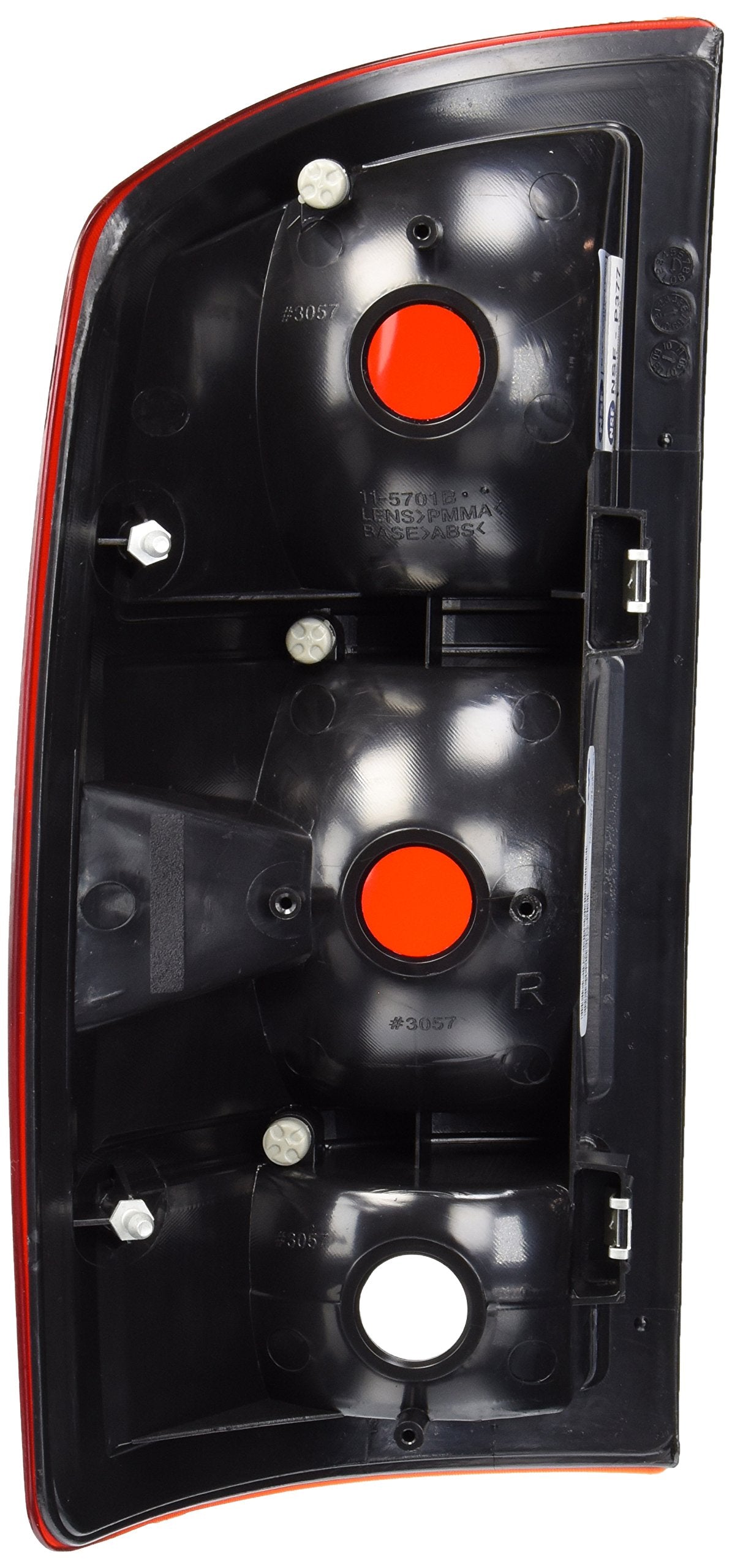 Right TYC Tail Light Assembly Compatible with 2002-2006 Dodge Ram Pickup