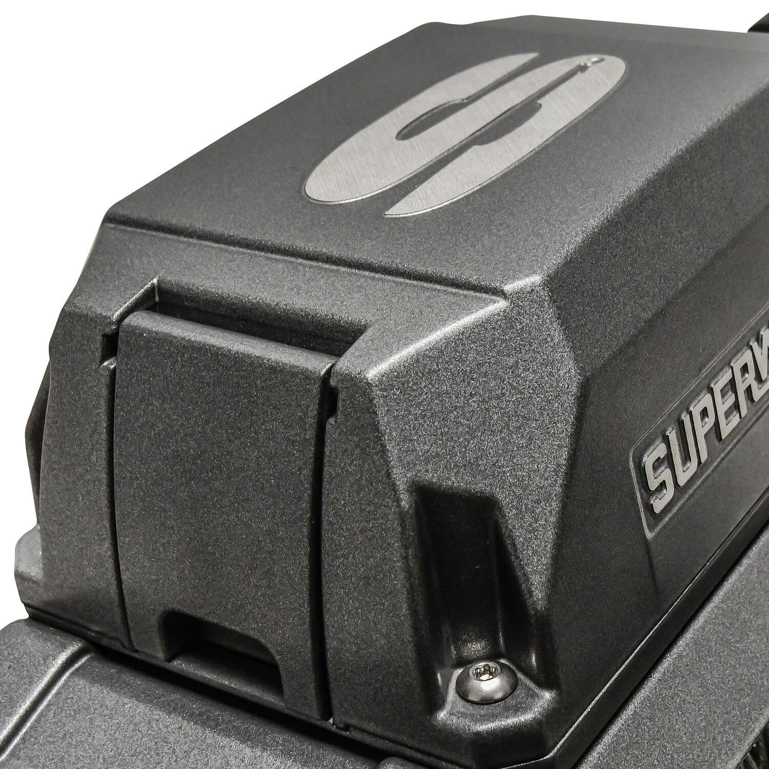 SX10SR Superwinch 1710201 12V DC Winch 10,000 Lb/4,536 Kg Single Line Pull With Hawse Fairlead, 3/8in X 80ft Synthetic Rope, Corded Handheld And Wireless Remote