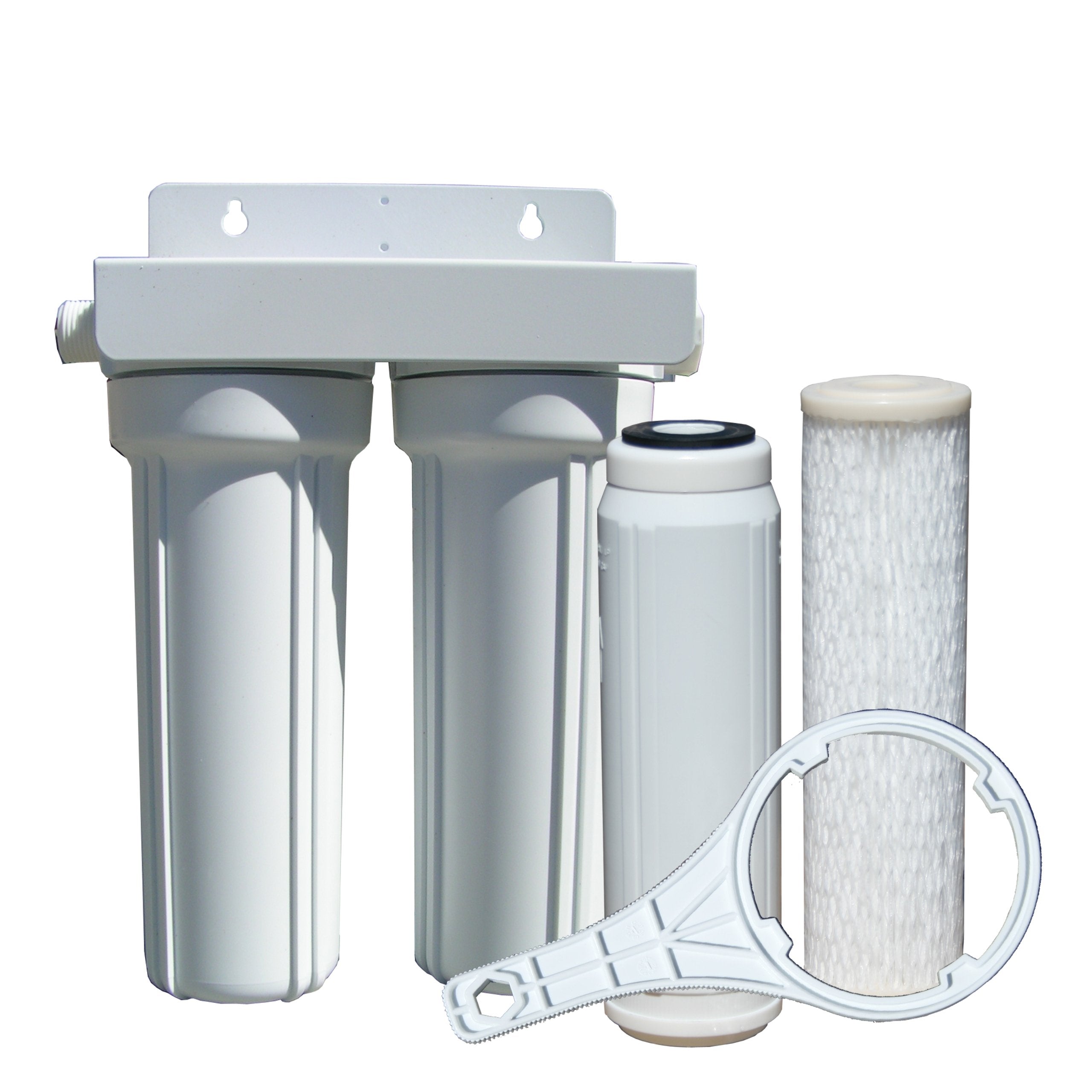 Duo Watts 520022 Exterior RV/Boat Water Filter with Garden Hose Fittings