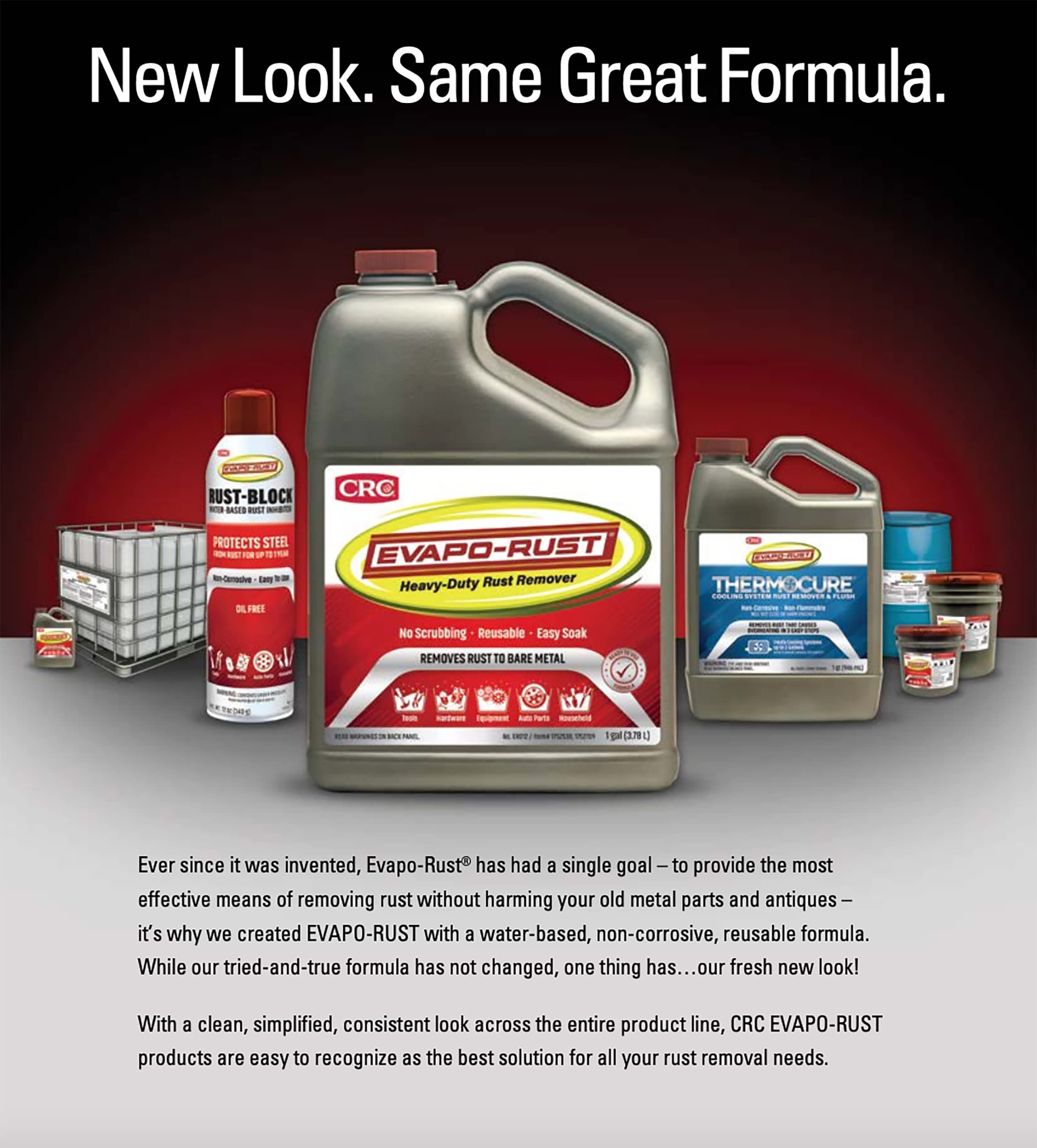 128 oz. Evapo-Rust ER012 Heavy Duty – Rust Remover for Auto Parts, Hardware, Antiques | Rust Removers and Chemicals