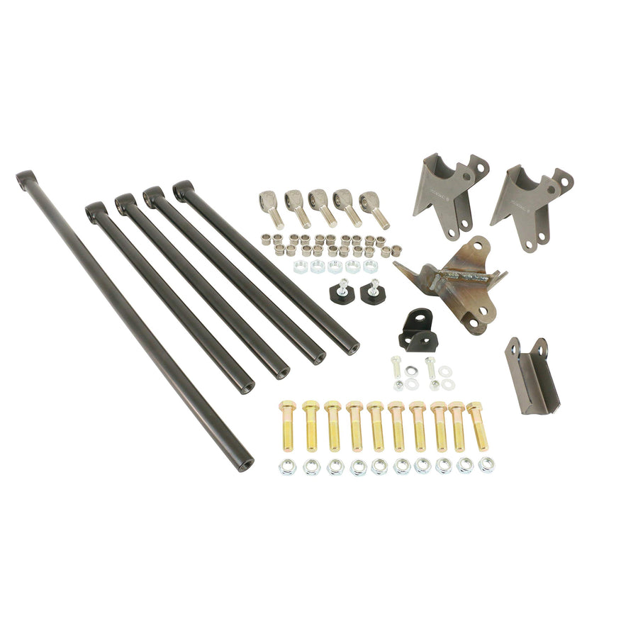 Weld-in RideTech 18988999 Parallel 4-Link Rear Suspension Polished - Parallel