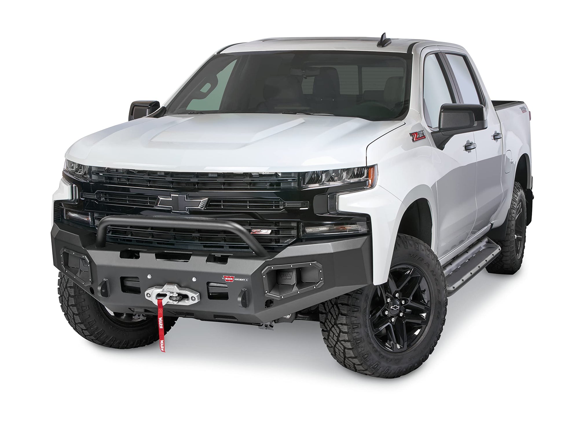 Ascent WARN 105785 Front Bumper, Fits: Chevrolet Silverado 1500 Trucks (2019-2021)
