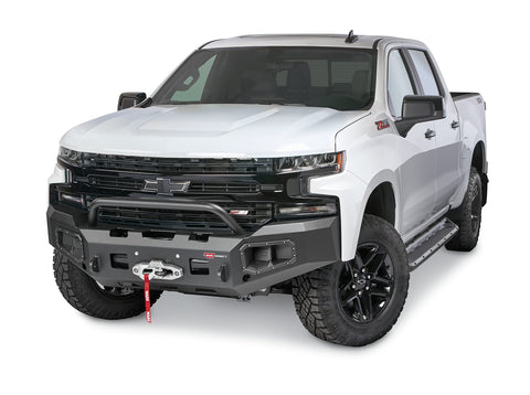 Ascent WARN 105785 Front Bumper, Fits: Chevrolet Silverado 1500 Trucks (2019-2021)