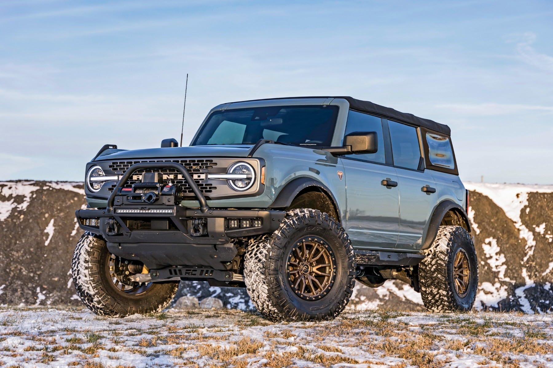 5" Rough Country Suspension Lift Kit for 2021-2024 Ford Bronco | 2.3L - 51080