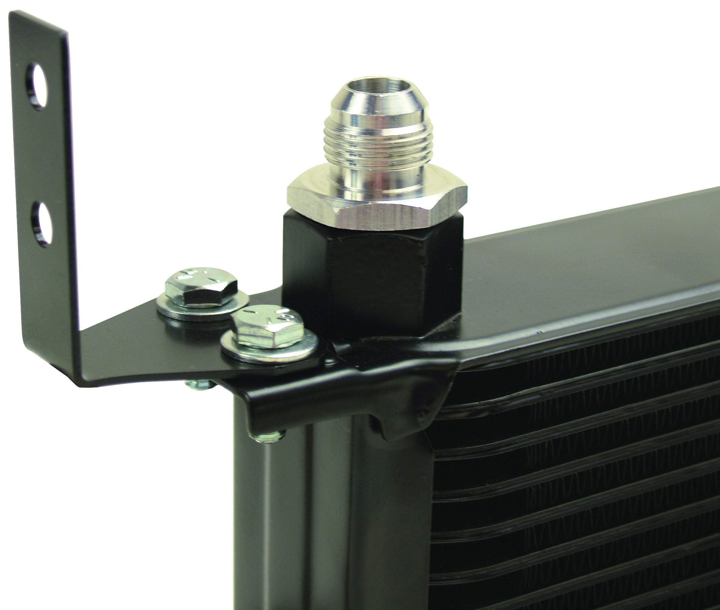50020 Derale Stacked Plate Cooler Mounting Bracket Kit 10 Row Core