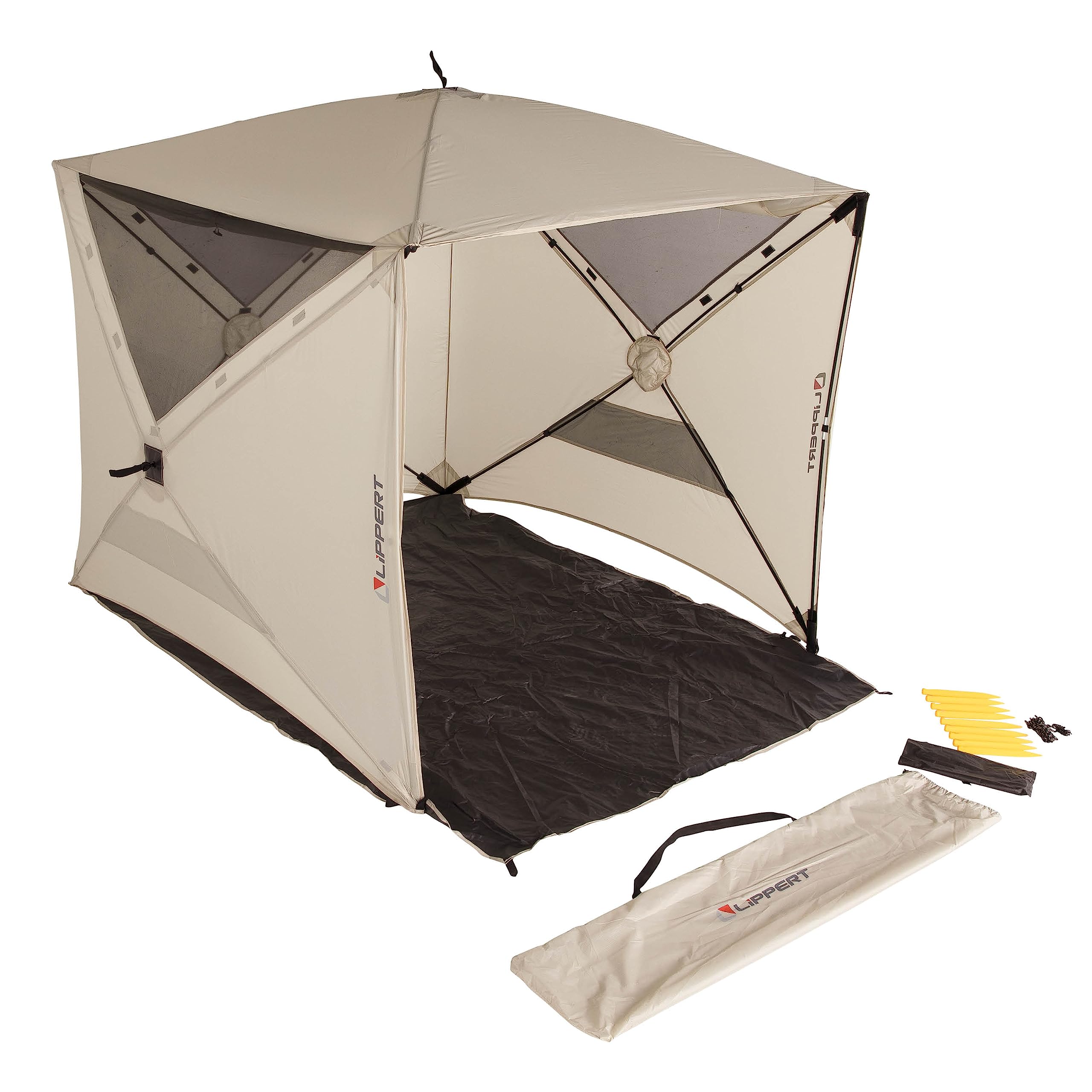 Picnic Lippert Popup Sun Shelter for Camping, Beach Trips and Outdoor Concerts - Cabin