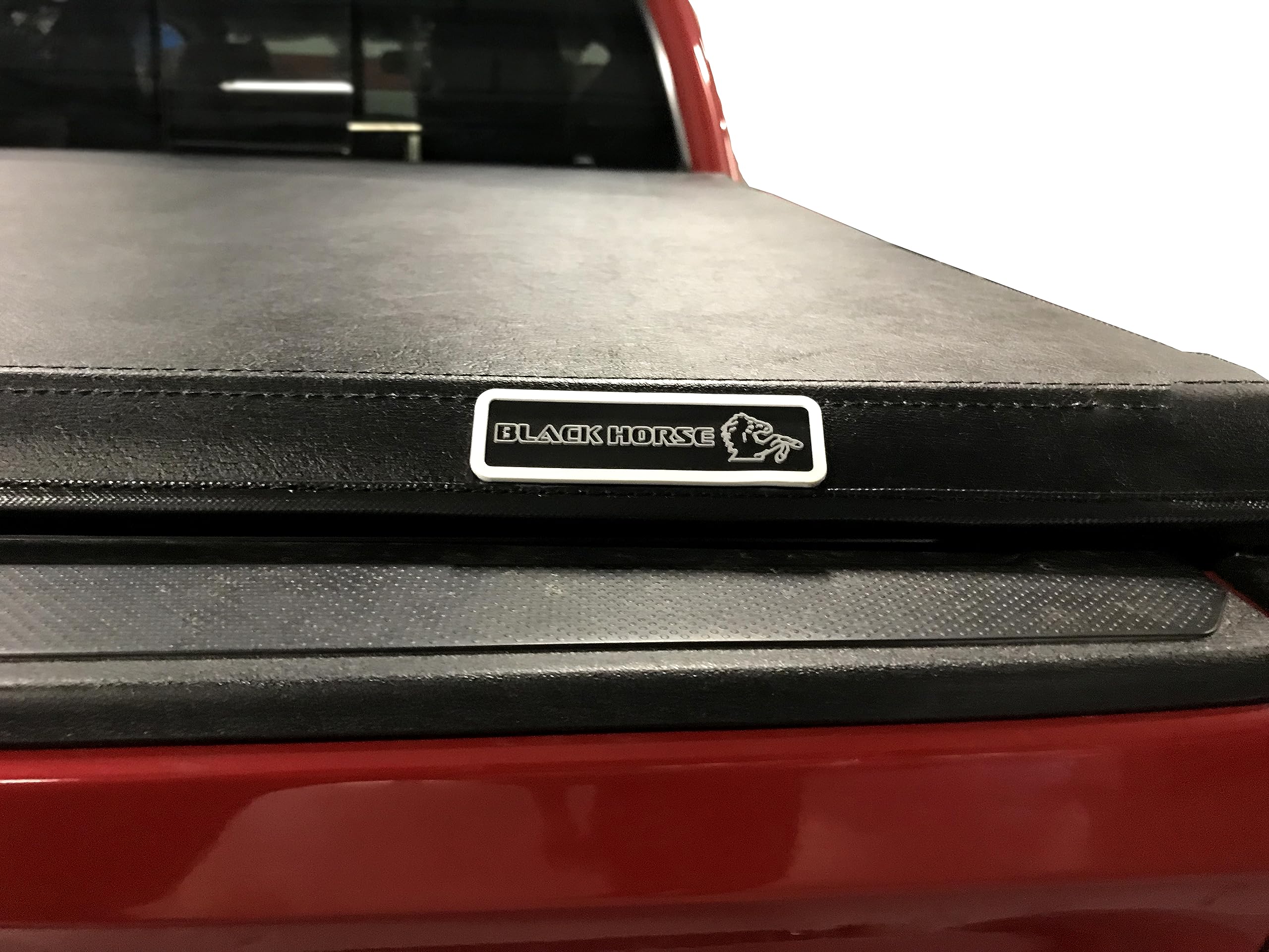 Premier Black Horse Soft Trifold Truck Bed Tonneau Cover Compatible with 2005-2015 Toyota Tacoma 6ft Bed-PRS-TO16