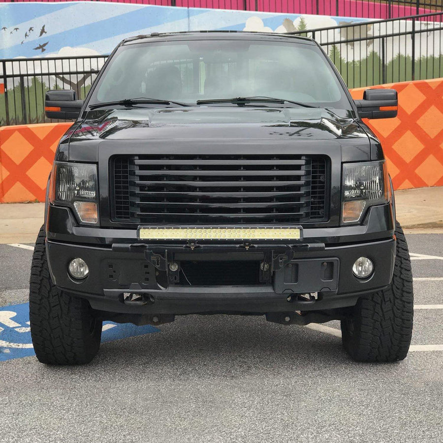 Fog Lights Spec-D Tuning + Universal Wiring + Switch Compatible with 2011-2014 Ford F-150, L+R Pair Assembly