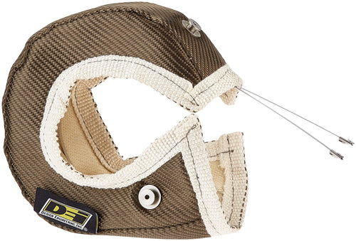 Turbo Shield Design Engineering Titanium™ | T3 Turbo Kit | 19" x 2.5" Heat Shield Turbocharger Blanket | Includes Exhaust Wrap, Locking Ties & Wire