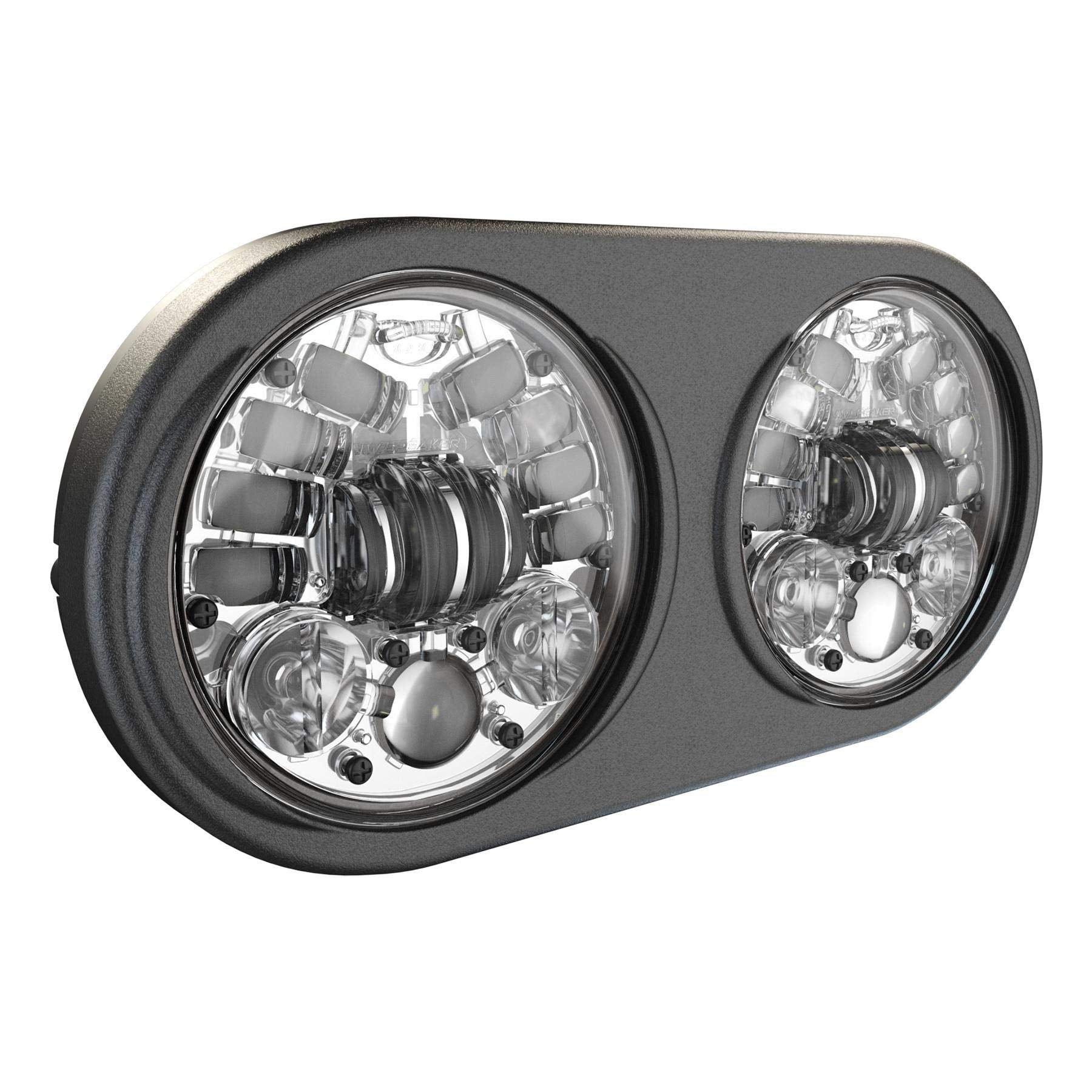Led Headlight J.W. SPEAKER 8692-12V, Chrome
