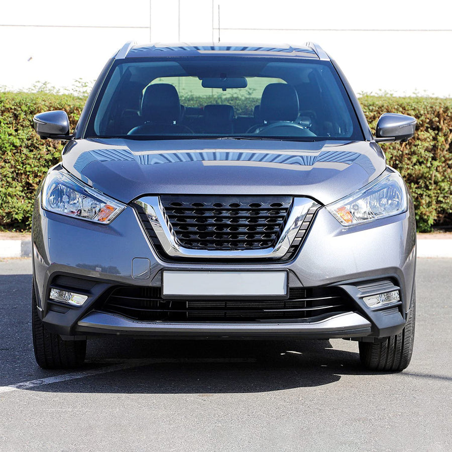 Fog Lights SPEC-D TUNING + H8 Bulbs + Switch Compatible with 2018-2019 Nissan Kicks, L+R Pair Assembly