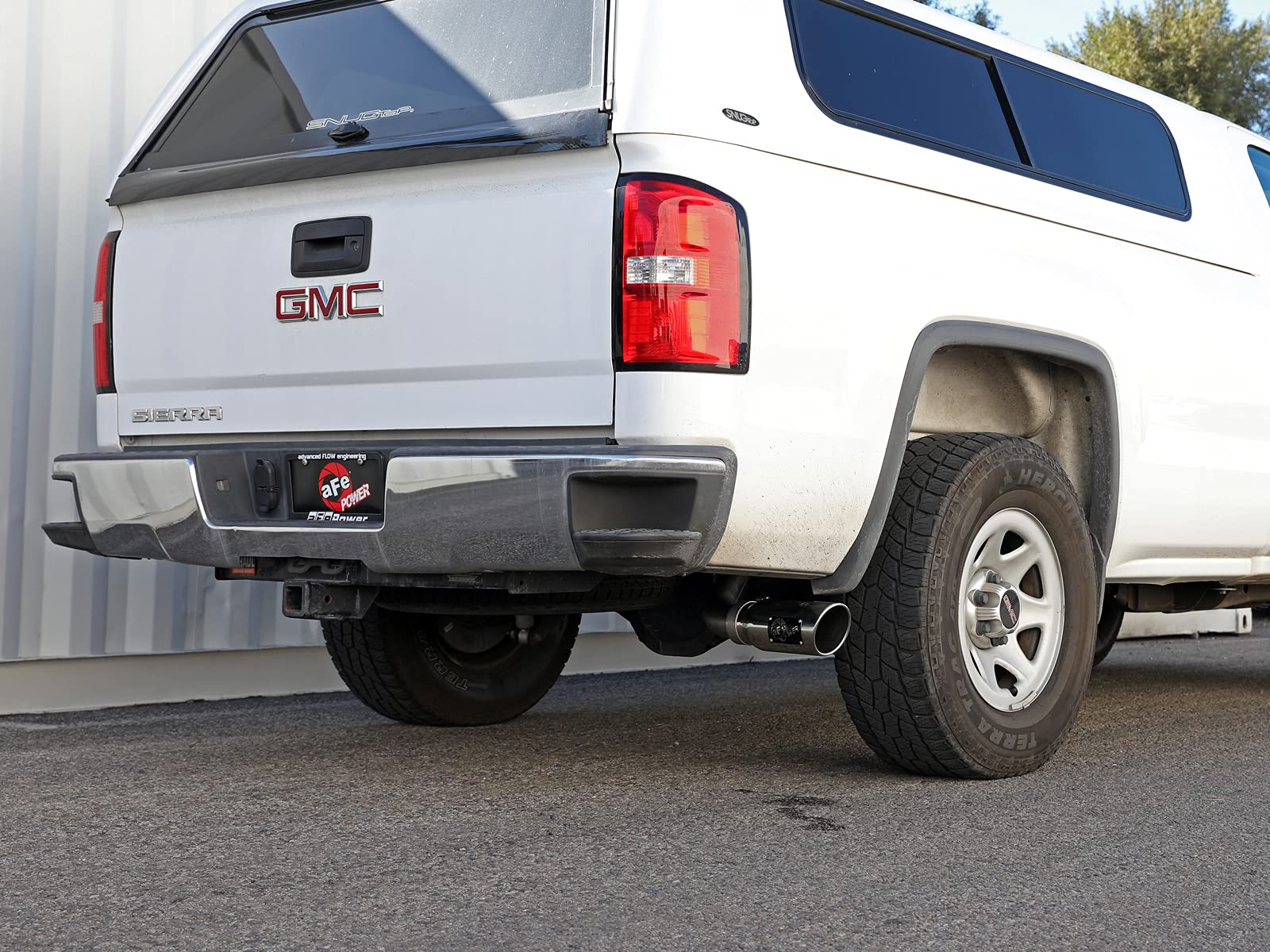 Apollo GT Series aFe POWER 49-44136-P 3" Cat-Back Exhaust System, Polished Tip, 409 Stainless Steel, fits GM Trucks