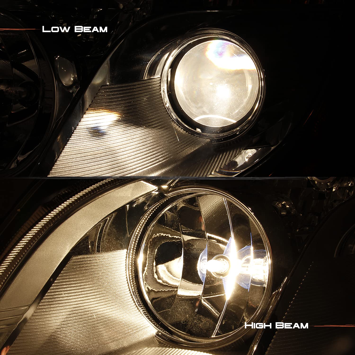 For 2013-2019 Kenworth T680 AKKON OE Projector Headlights Headlamp Assembly Replacement - Driver Left