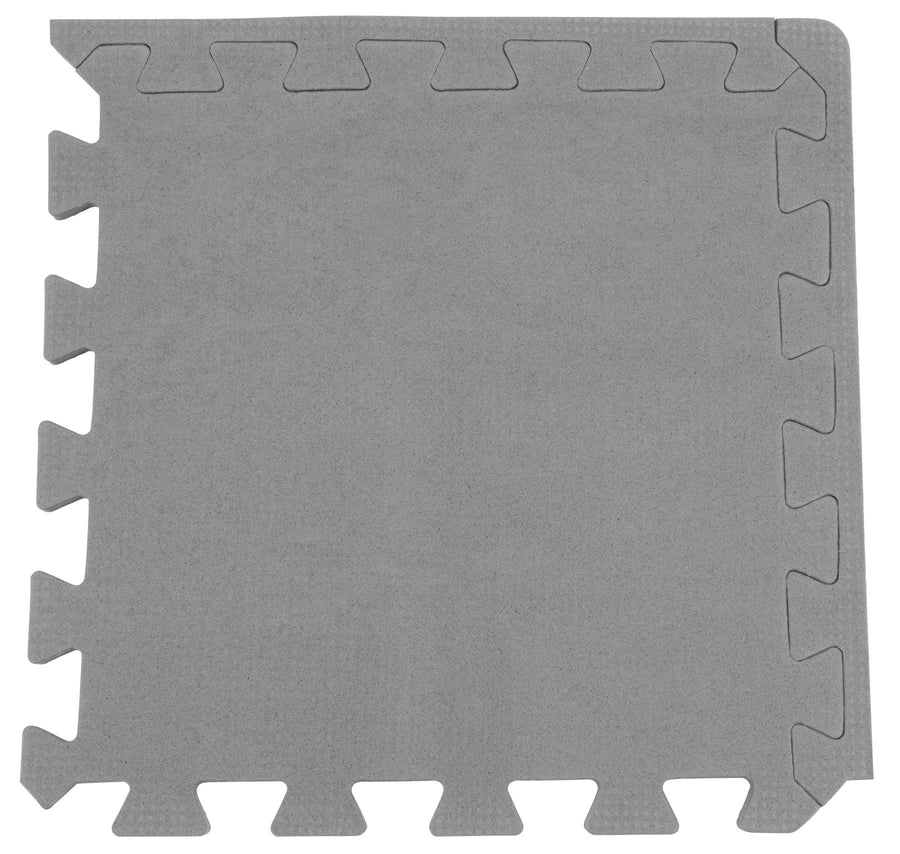 12-Inch X 12-Inch Performance Tool W88988 Protective Diamond Shape Anti-Fatigue Interlocking Floor Mat (12 Square Feet), Grey