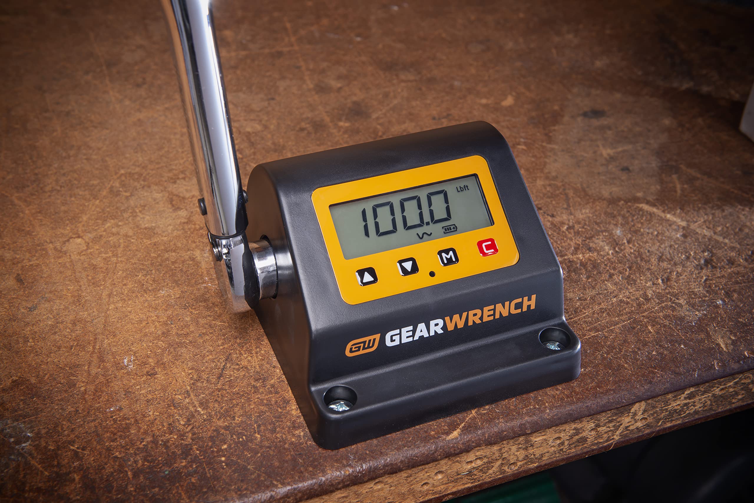 Torque Tester GEARWRENCH 1/2" Drive Bench Top 10-100 Ft/lb (13.6-135.6Nm) - 89633